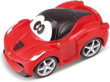 bbJunior Spielzeug-Auto Spielmatte - Ferrari Junior City inkl. Spielzeugauto (100x70cm), abwaschbare Oberfläche