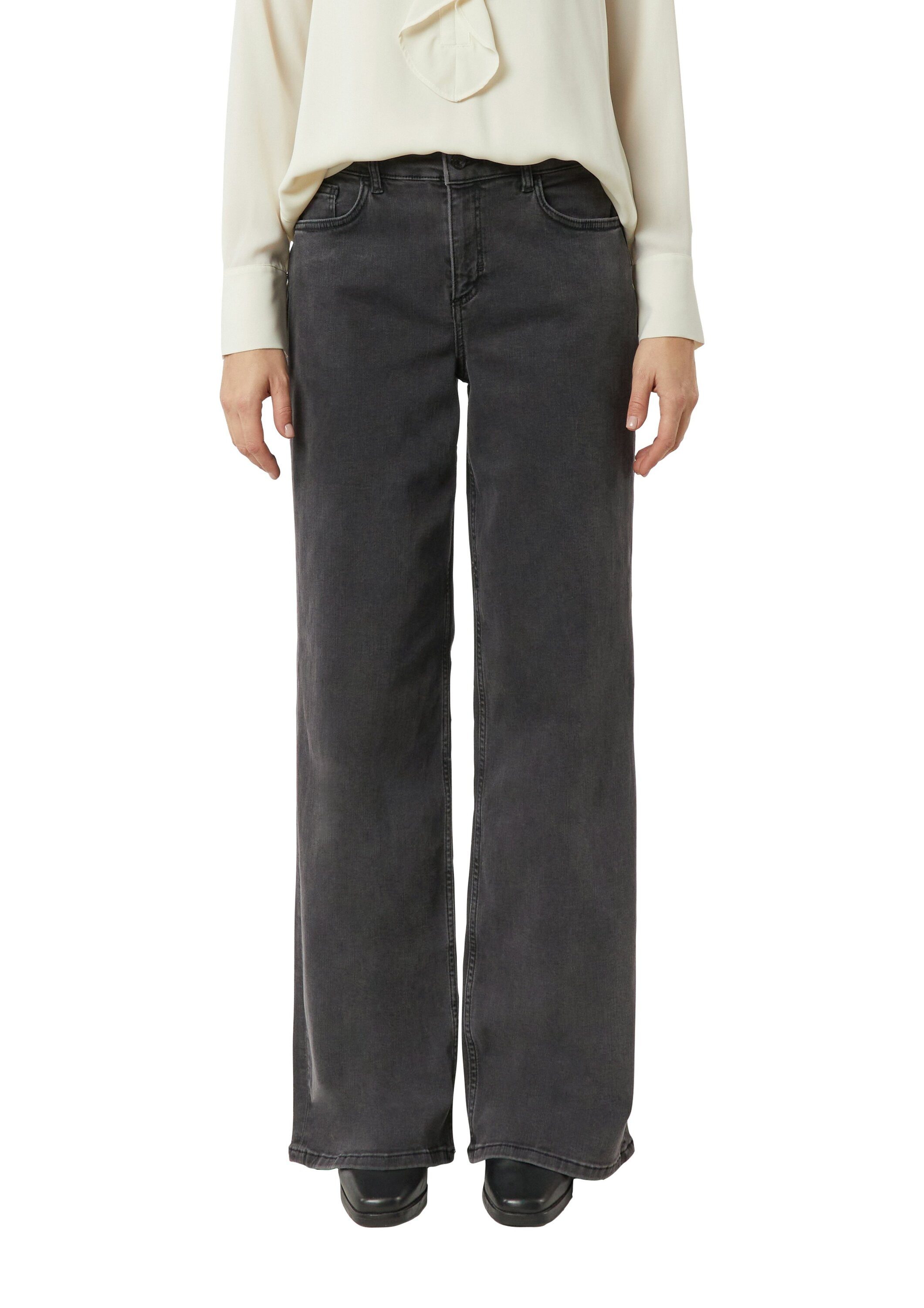 comma Straight-Jeans Anna