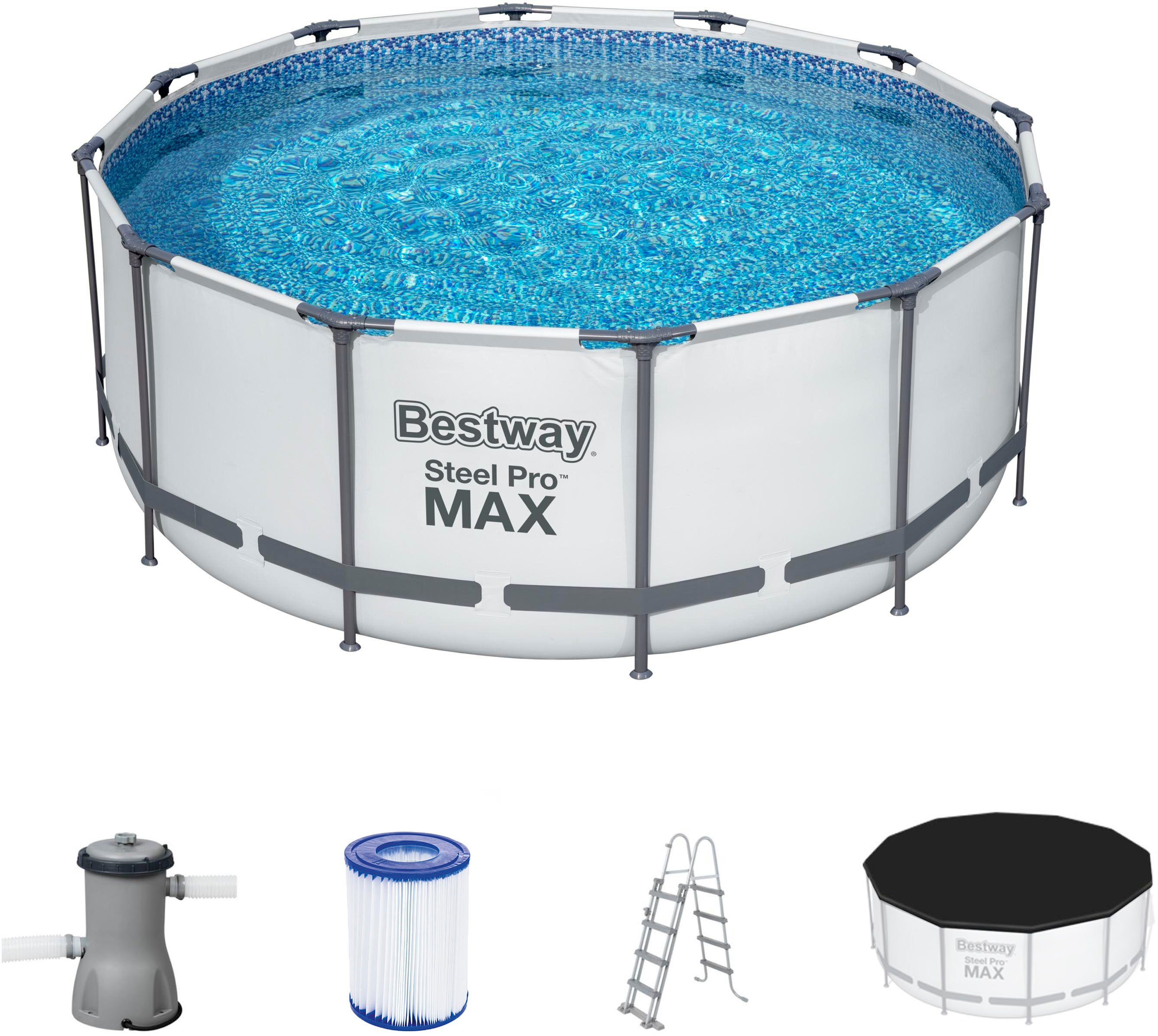 Bestway Framepool Steel Pro Max (Set), 366x122 cm