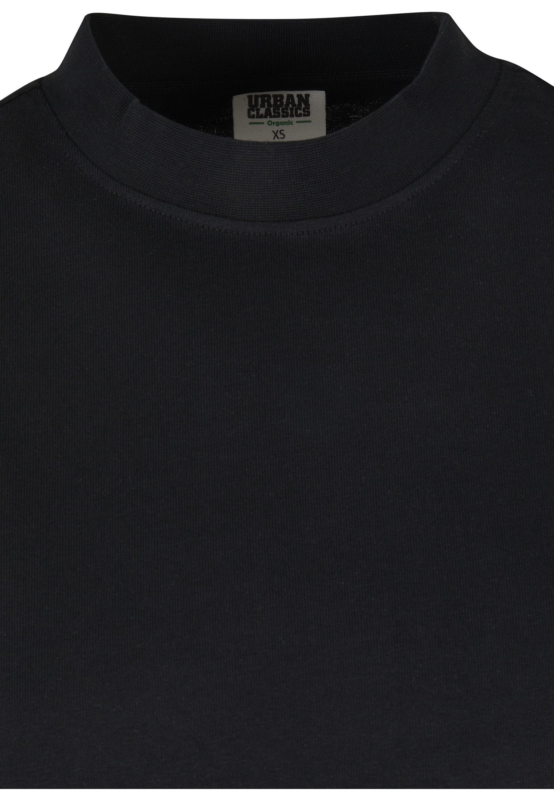 URBAN CLASSICS Kurzarmshirt Urban Classics Damen Ladies Organic Heavy Slit Tee (1-tlg)