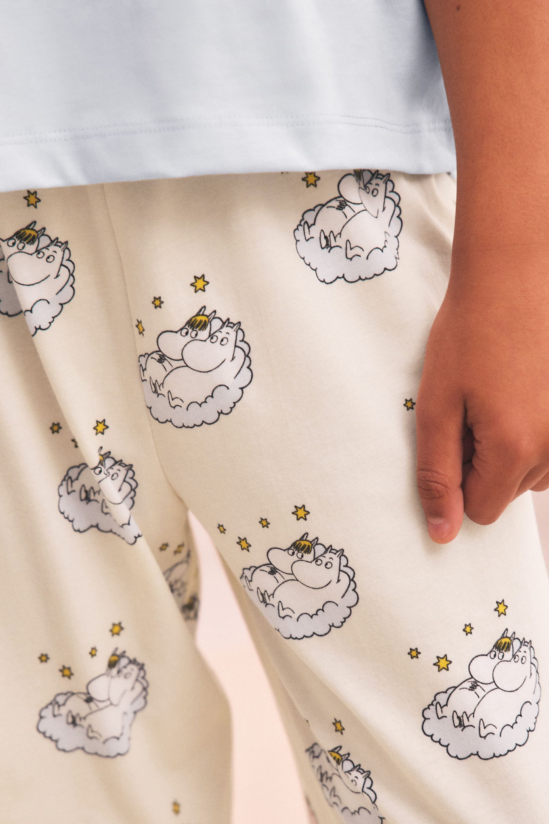 Next Pyjama Moomins Schlafanzug mit weitem Bein, 1er-Pack (2 tlg)