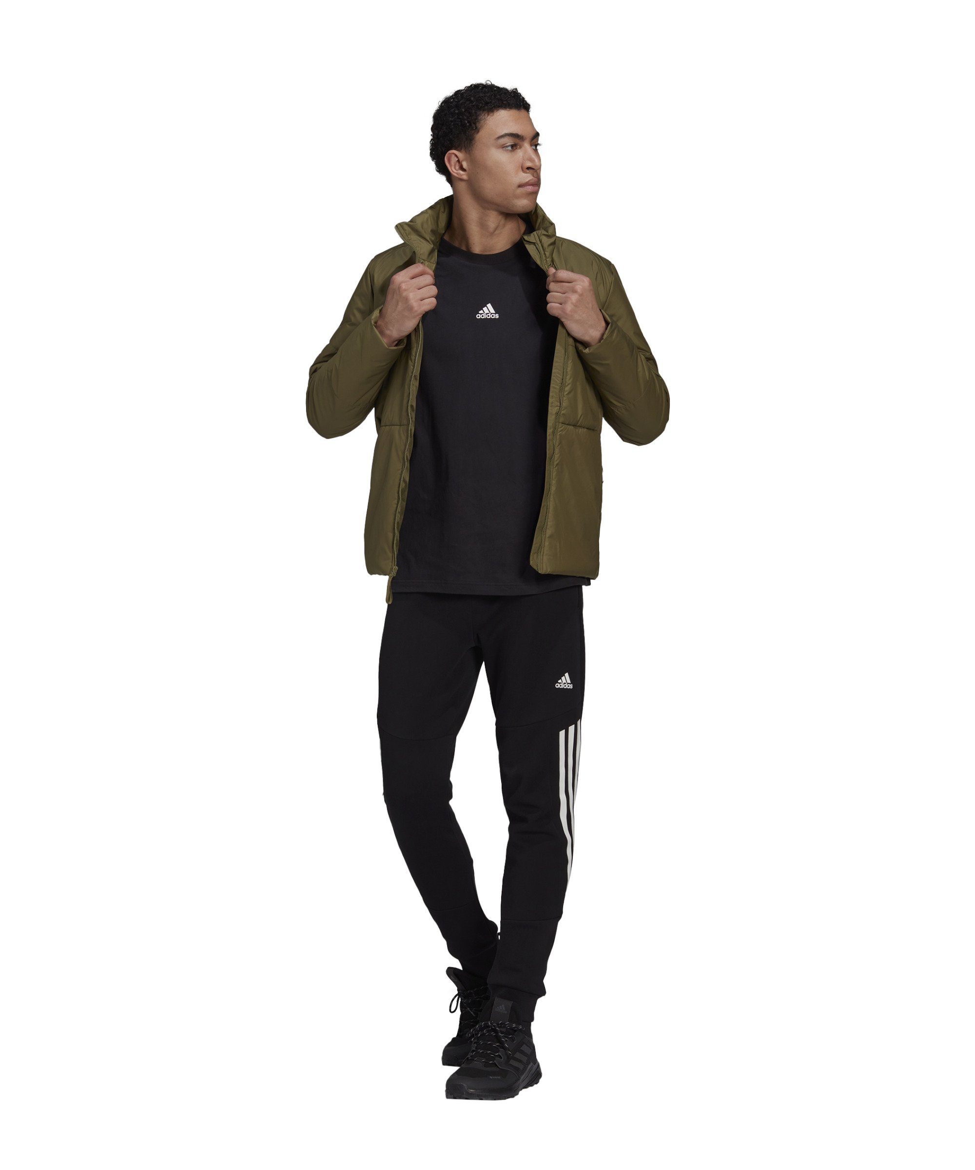 adidas Performance Sweatjacke adidas Performance 3S Jacke Winterjacken Herren Polyester
