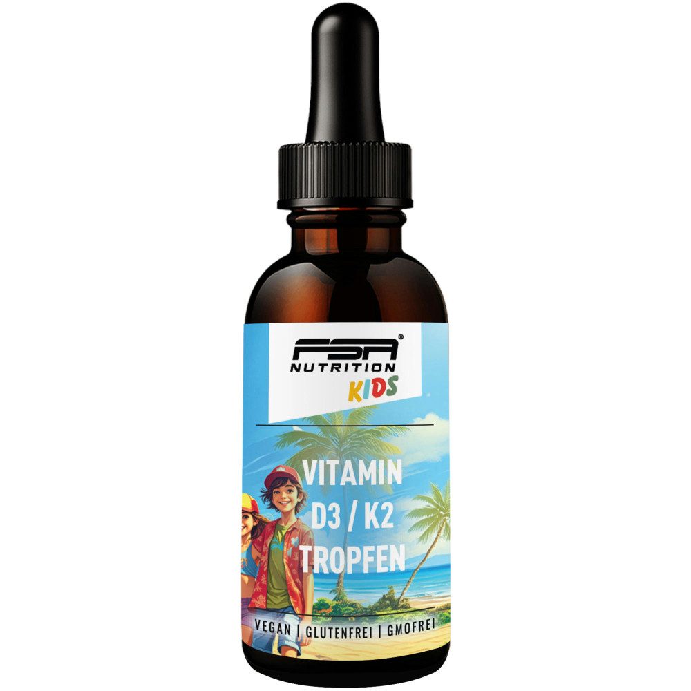 FSA NUTRITION Vitamin D3 K2-MK7 Tropfen für Kinder Tropfen, 30 ml
