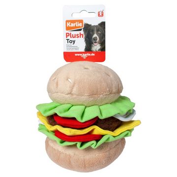 Karlie Tierkuscheltier Hundespielzeug Plüsch Burger