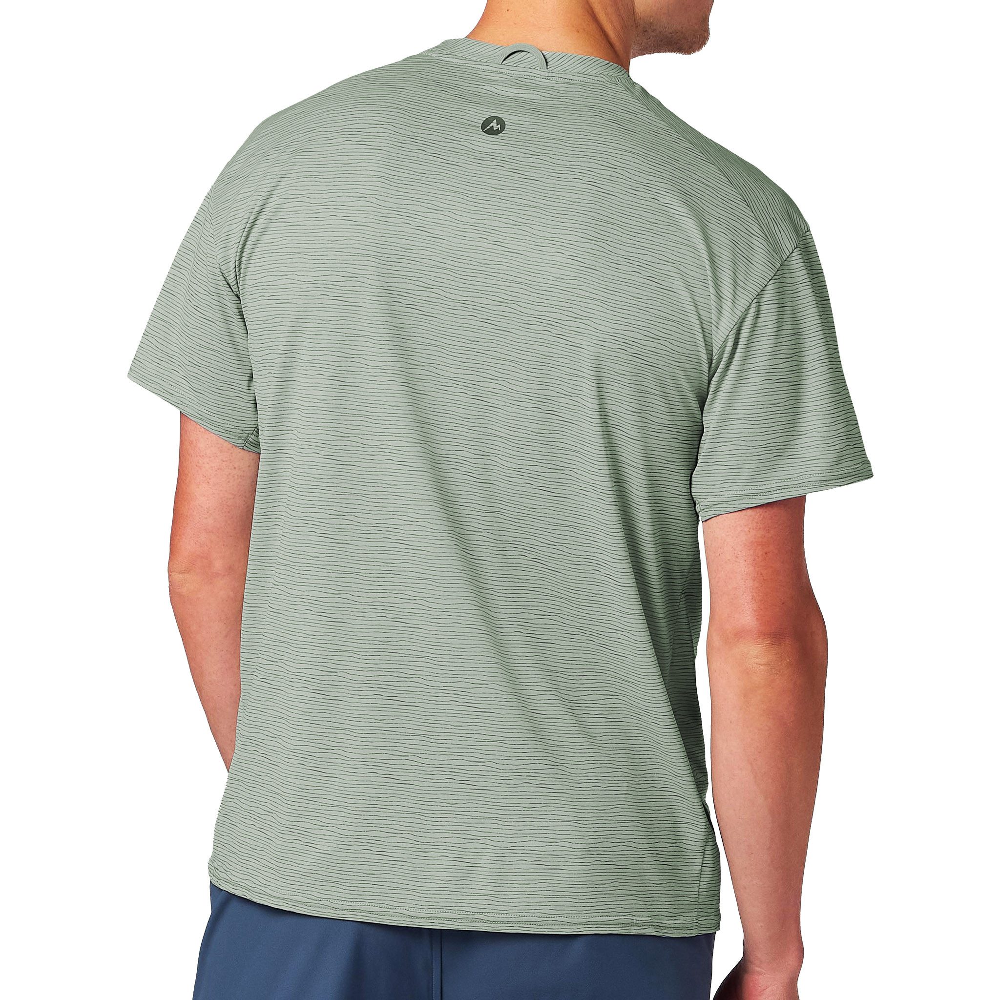 Marmot Funktionsshirt AirExchange UPF 50 Crew Short-Sleeve mit versteckter Reißverschlusstasche