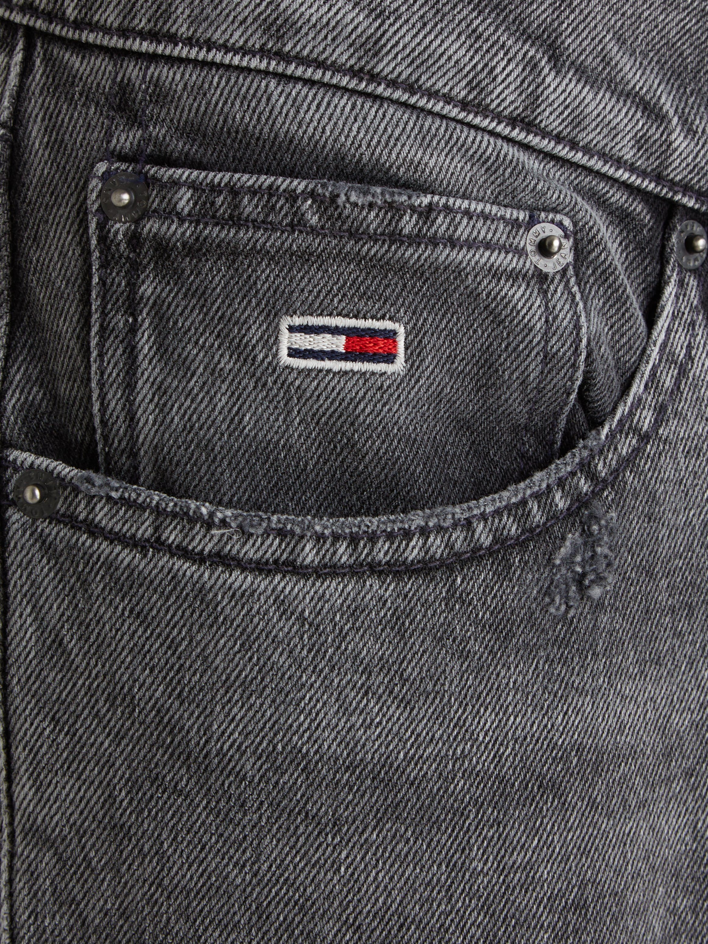Tommy Jeans STRGHT Denim 5-Pocket-Style RGLR Black RYAN Straight-Jeans im