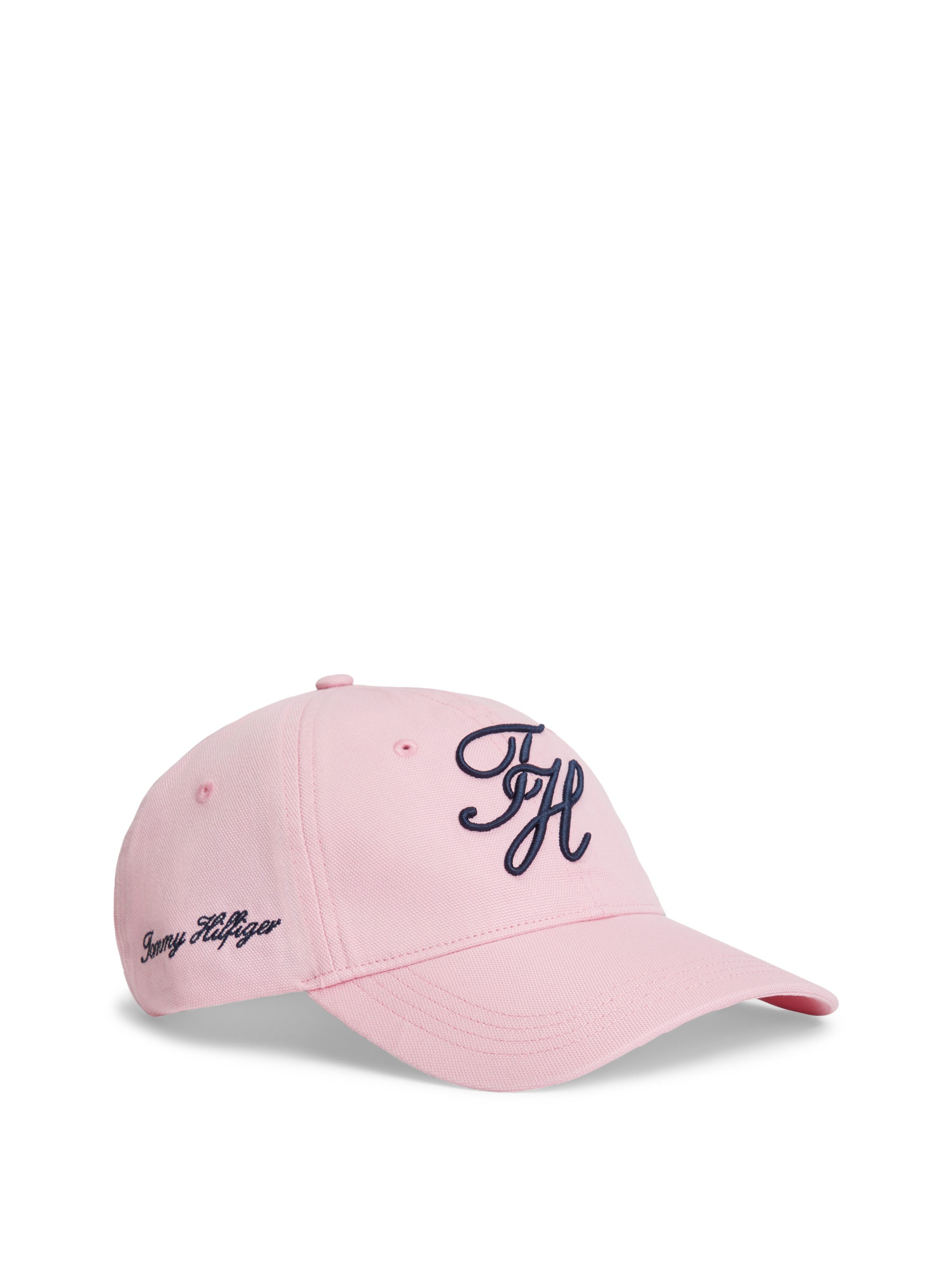 Tommy Hilfiger Baseball Cap TH SCRIPT SOFT 6 PANEL mit Logo-Stickerei, Umfang 58 cm