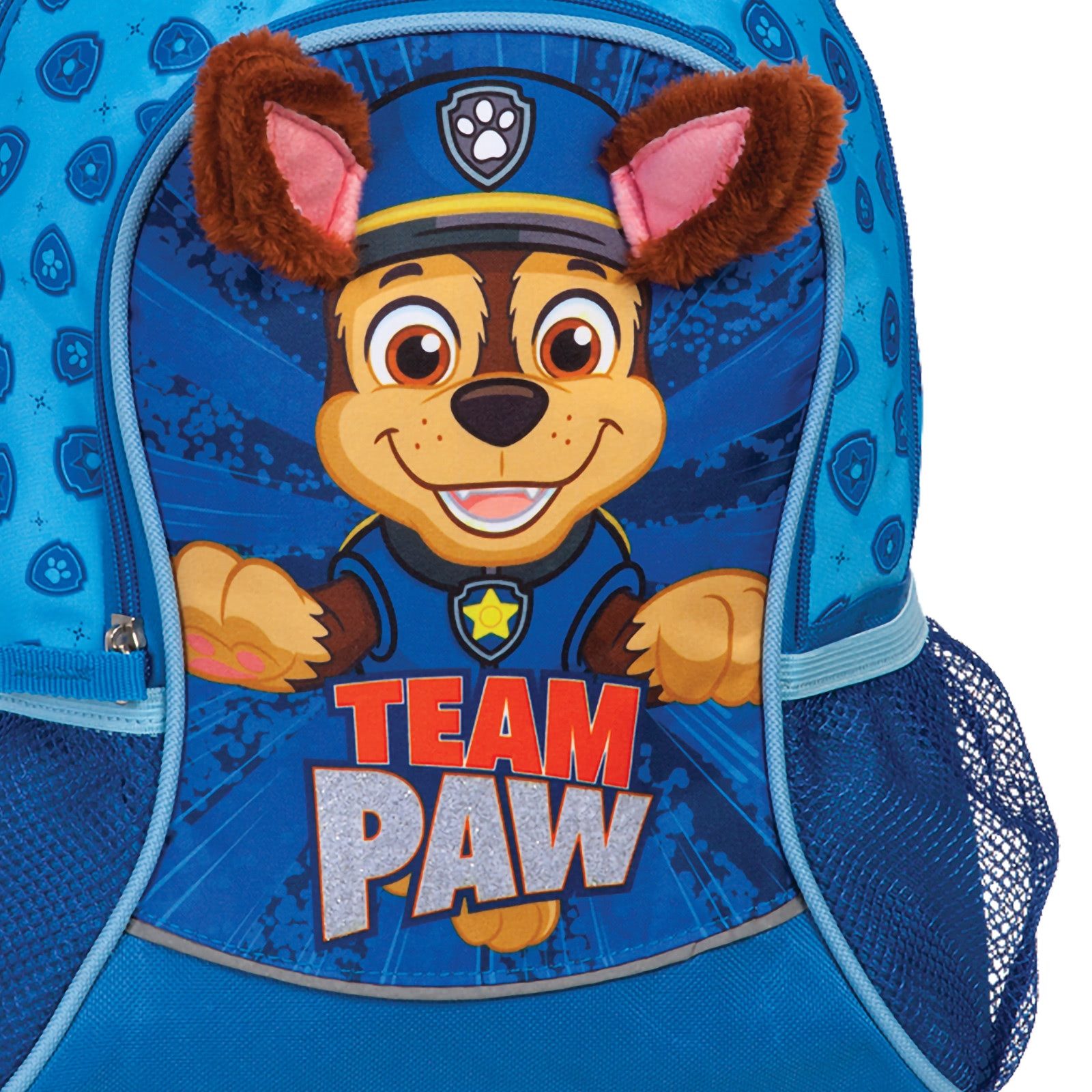 fabrizio® Rucksack Fabrizio Rucksack Kinder Chase Paw Patrol, Kinderrucksack Polyester, blau ca. 35cm hoch, Chase Paw Patrol