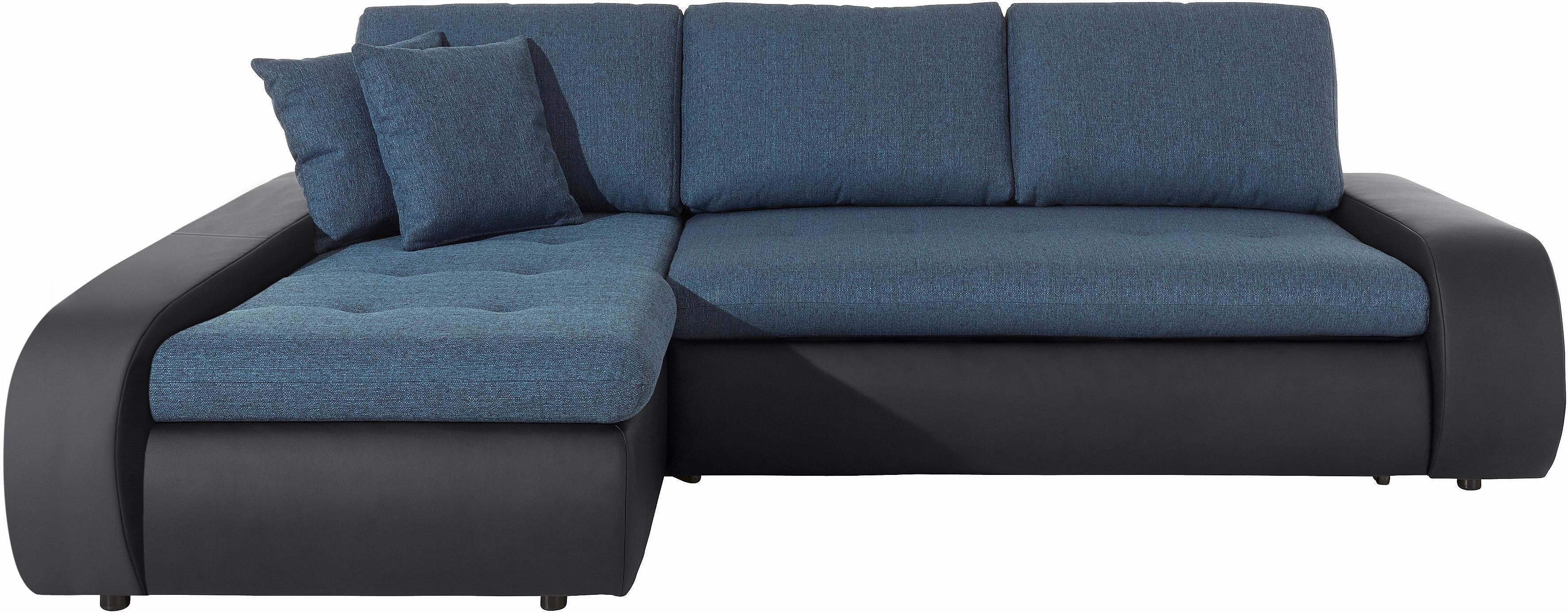 TRENDMANUFAKTUR Ecksofa "Indie, modern und bequem, Materialmix, OTTOs Choic günstig online kaufen