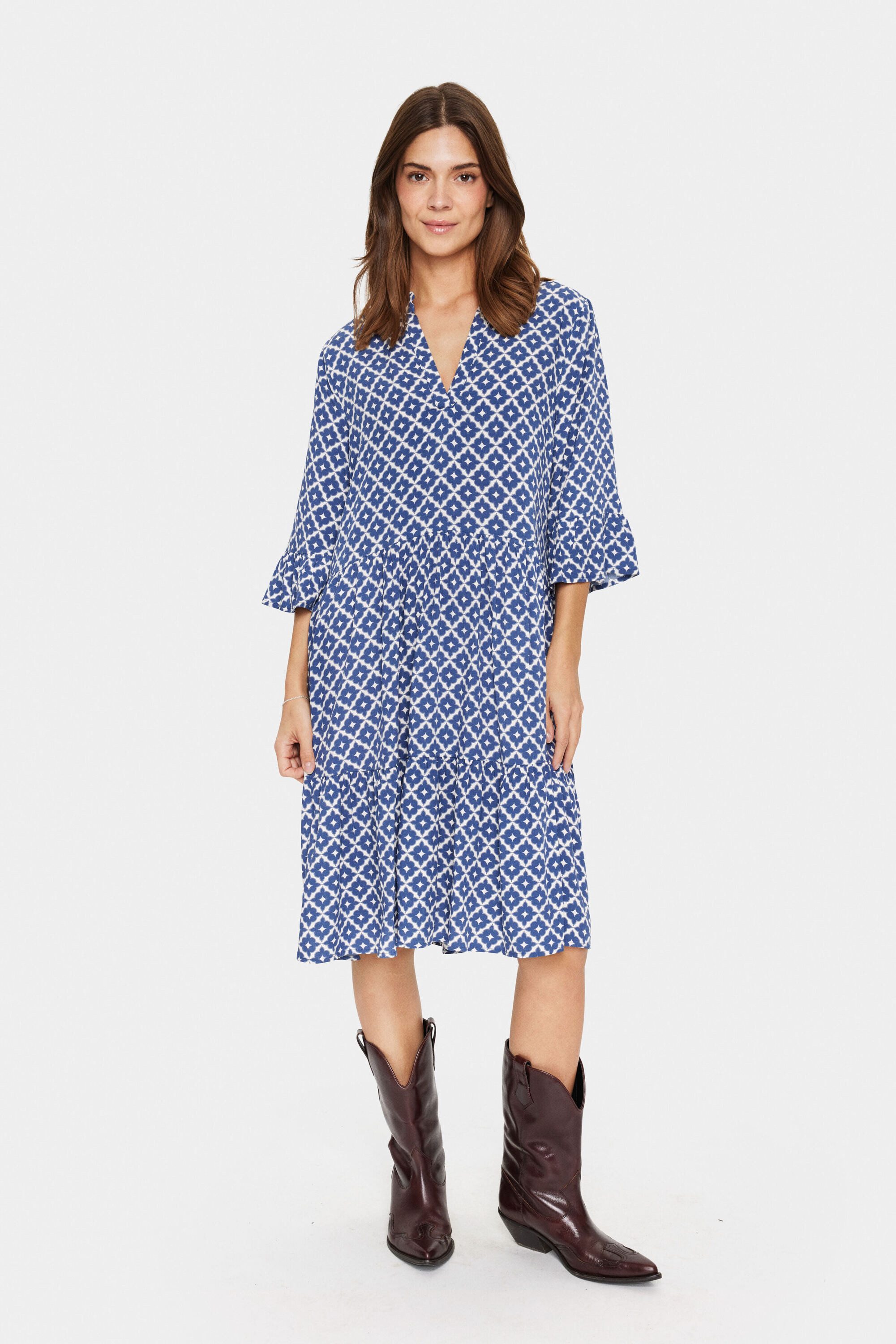 Saint Tropez Blusenkleid EdaSZ Dress günstig online kaufen