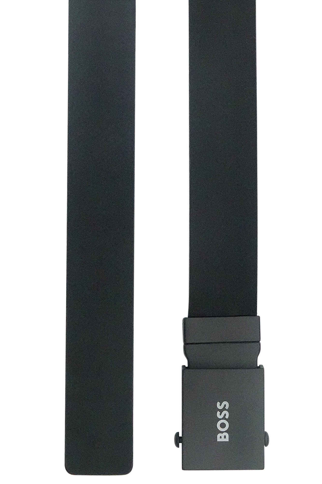 BOSS Ledergürtel Leder Schwarz Icon_R-Sr35 günstig online kaufen