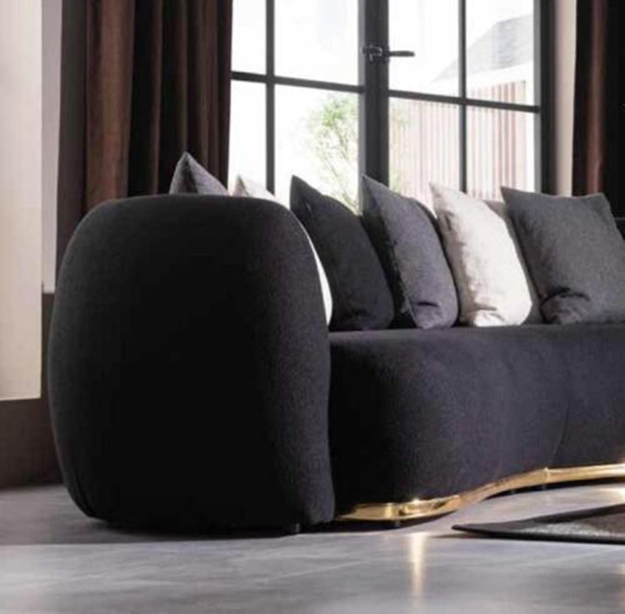 Sofagarnitur JVmoebel Teile 4+3+1 Sofa Hocker, Sitz Couchgarnitur Luxus Komplette 4