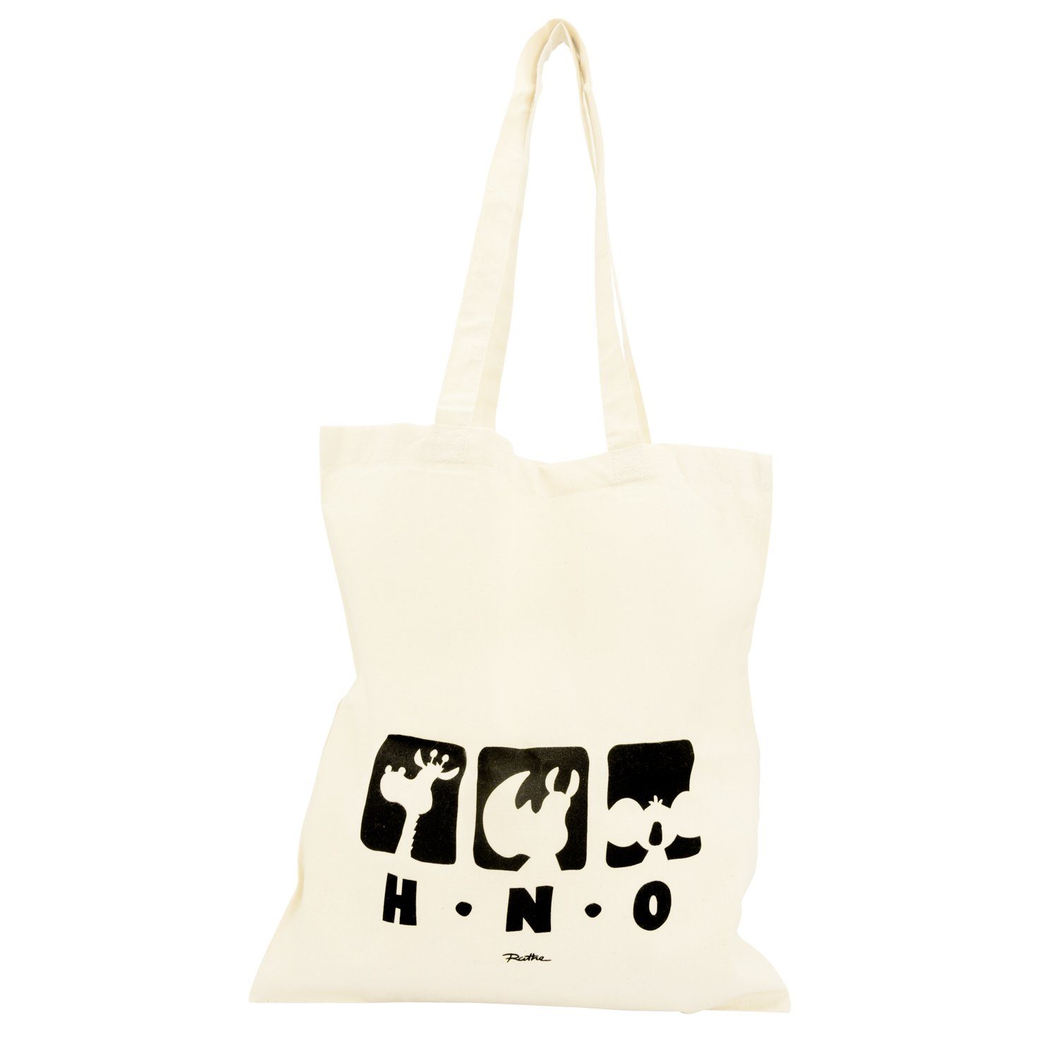 United Labels® Tragetasche Ralph Ruthe - HNO- Baumwolle Naturfarben