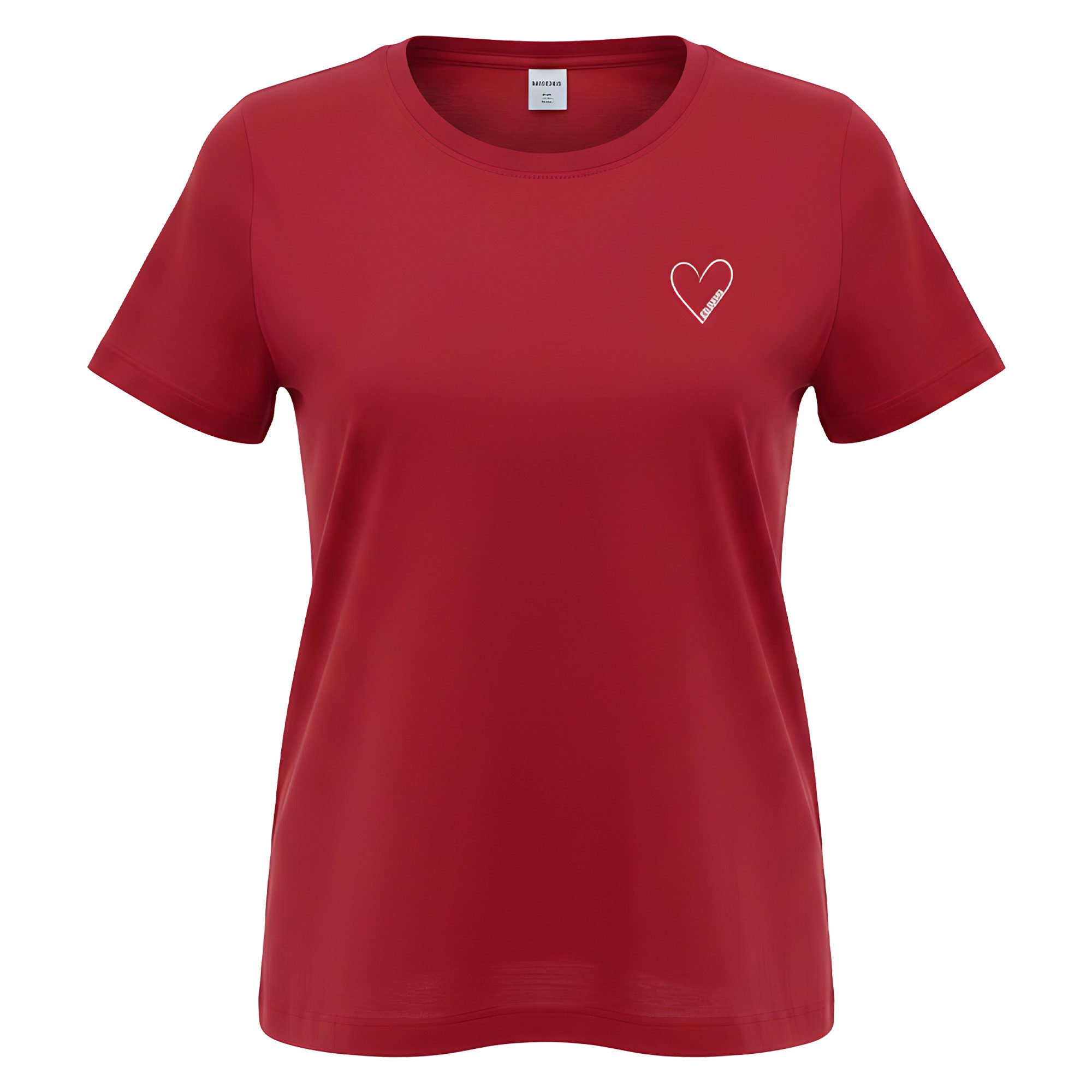 HERMKO Kurzarmshirt 701180055 T-Shirt 100% Bio-Baumwolle mit Druckmotiv hergestellt in EU