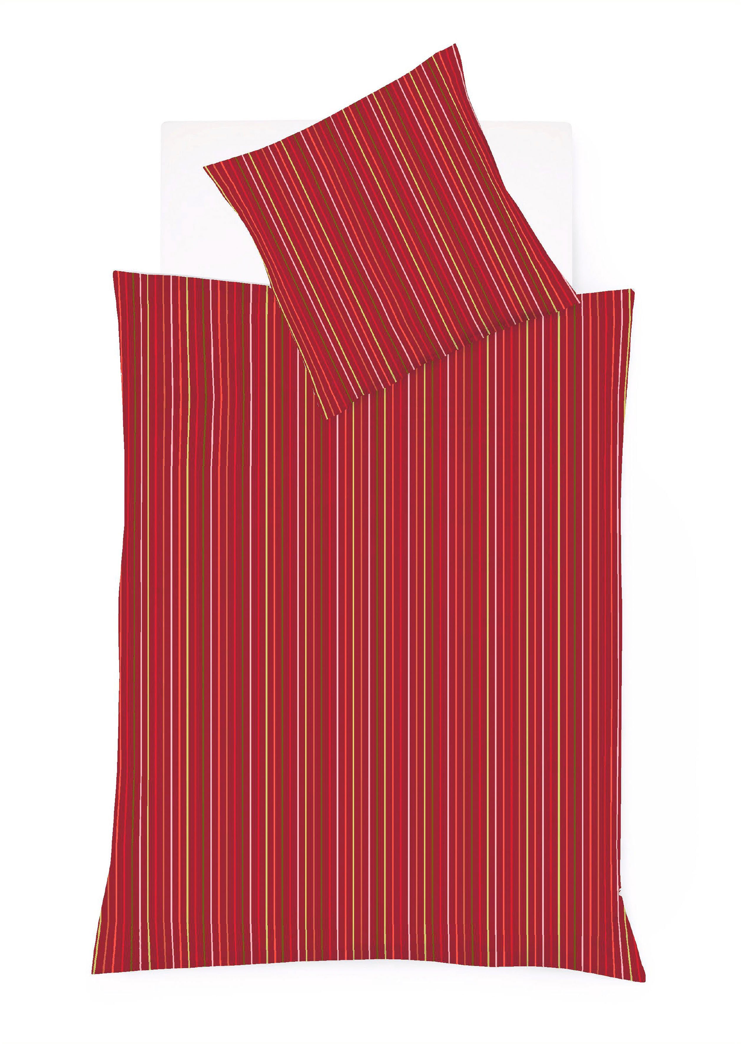 fleuresse Bettwäsche Modern Life, Mako-Satin, 2 teilig, Mako Satin, Baumwolle, in Gr. 135x200, 155x220, 200x200cm