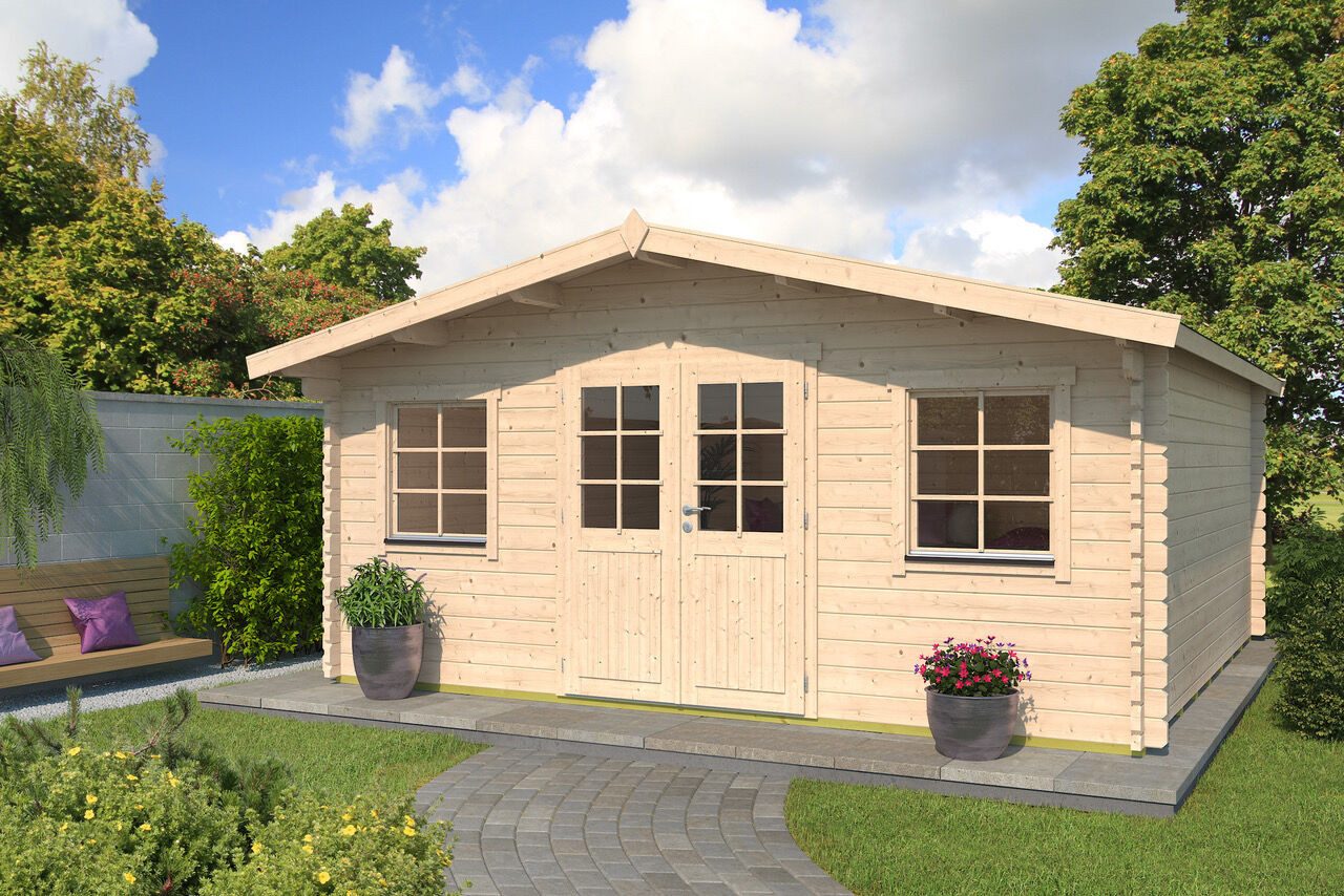 Fjordholz Gartenhaus Pepe 44