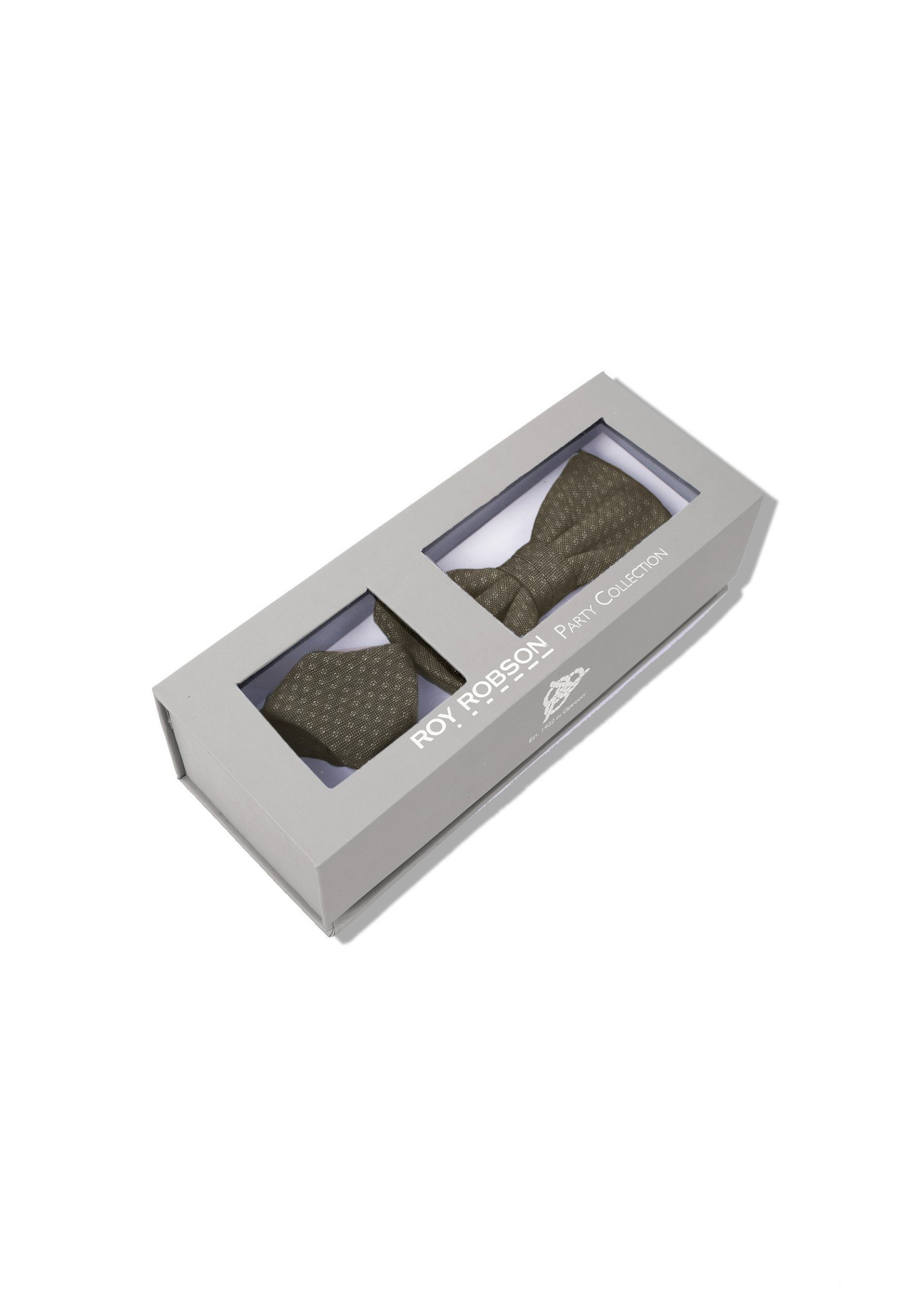 Roy Robson Krawatte Set Schleife und Einstecktuch