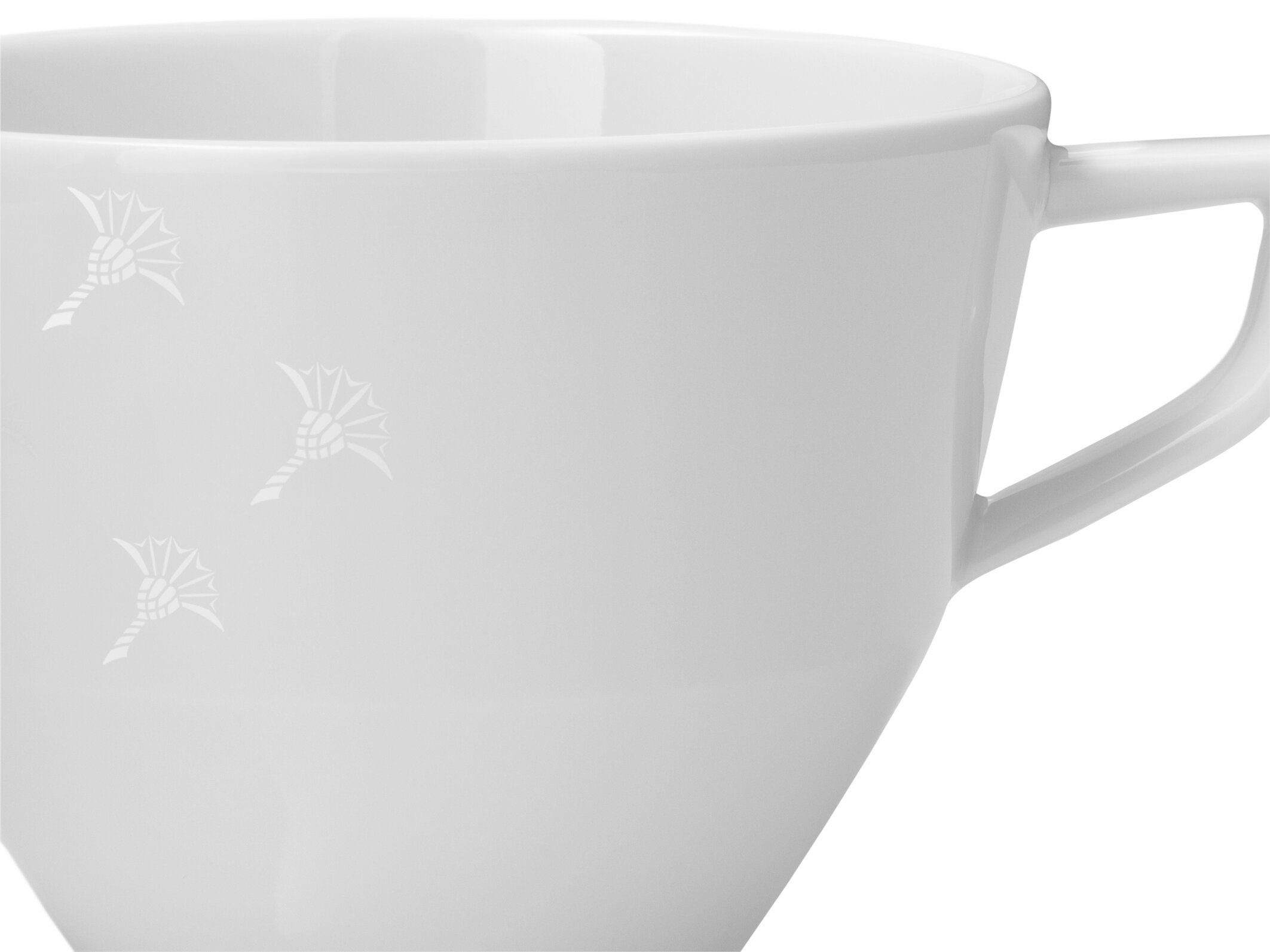 JOOP! Tasse JOOP! LIVING - FADED CORNFLOWER Tasse Set 2, 2-tlg., Porzellan