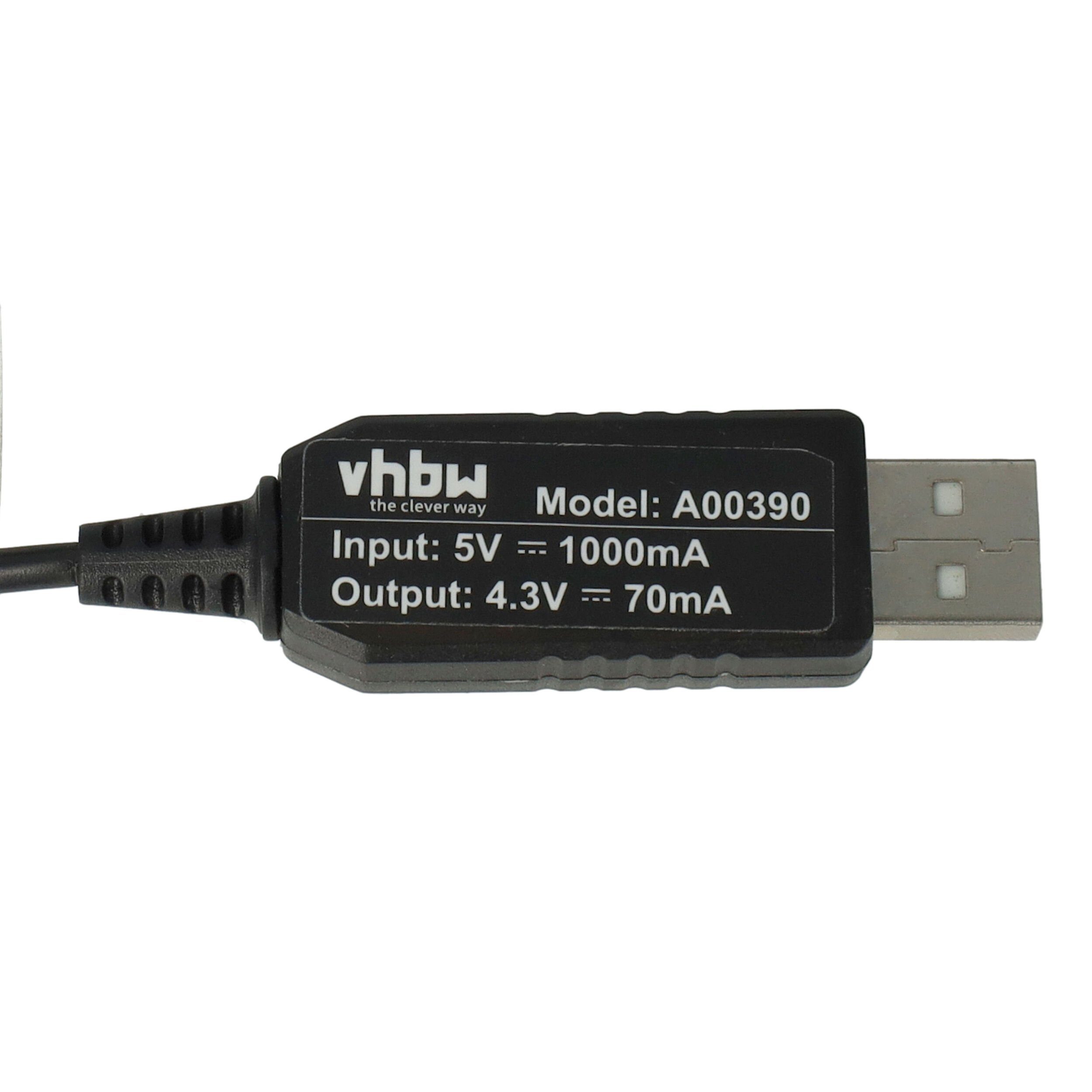 Elektro-Kabel QP2520/30, QP2520/20, passend für Philips BT3205/15, vhbw MG5750,