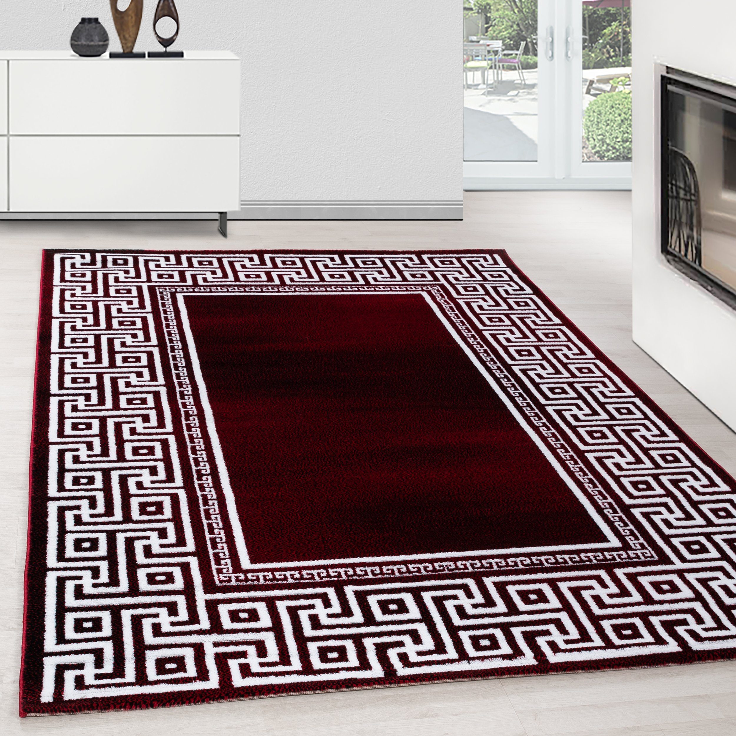 Teppium Teppich Mäander-Design, Rechteckig, Höhe: 12 günstig online kaufen