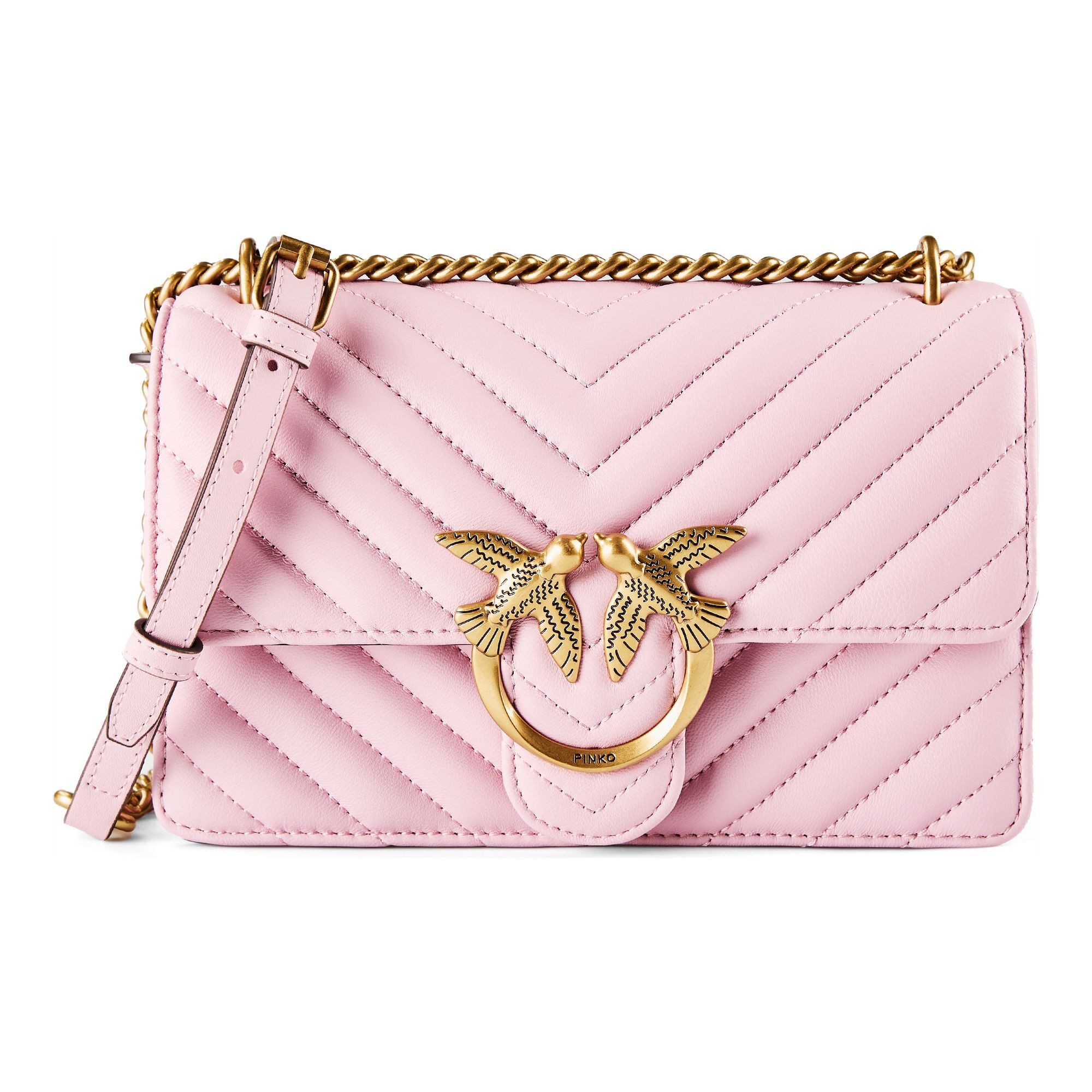 PINKO Umhängetasche Love One, Leder günstig online kaufen
