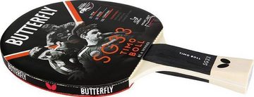 Butterfly Tischtennisschläger 1x Timo Boll SG33 + Bälle, Tischtennis Schläger Set Tischtennisset Table Tennis Bat Racket