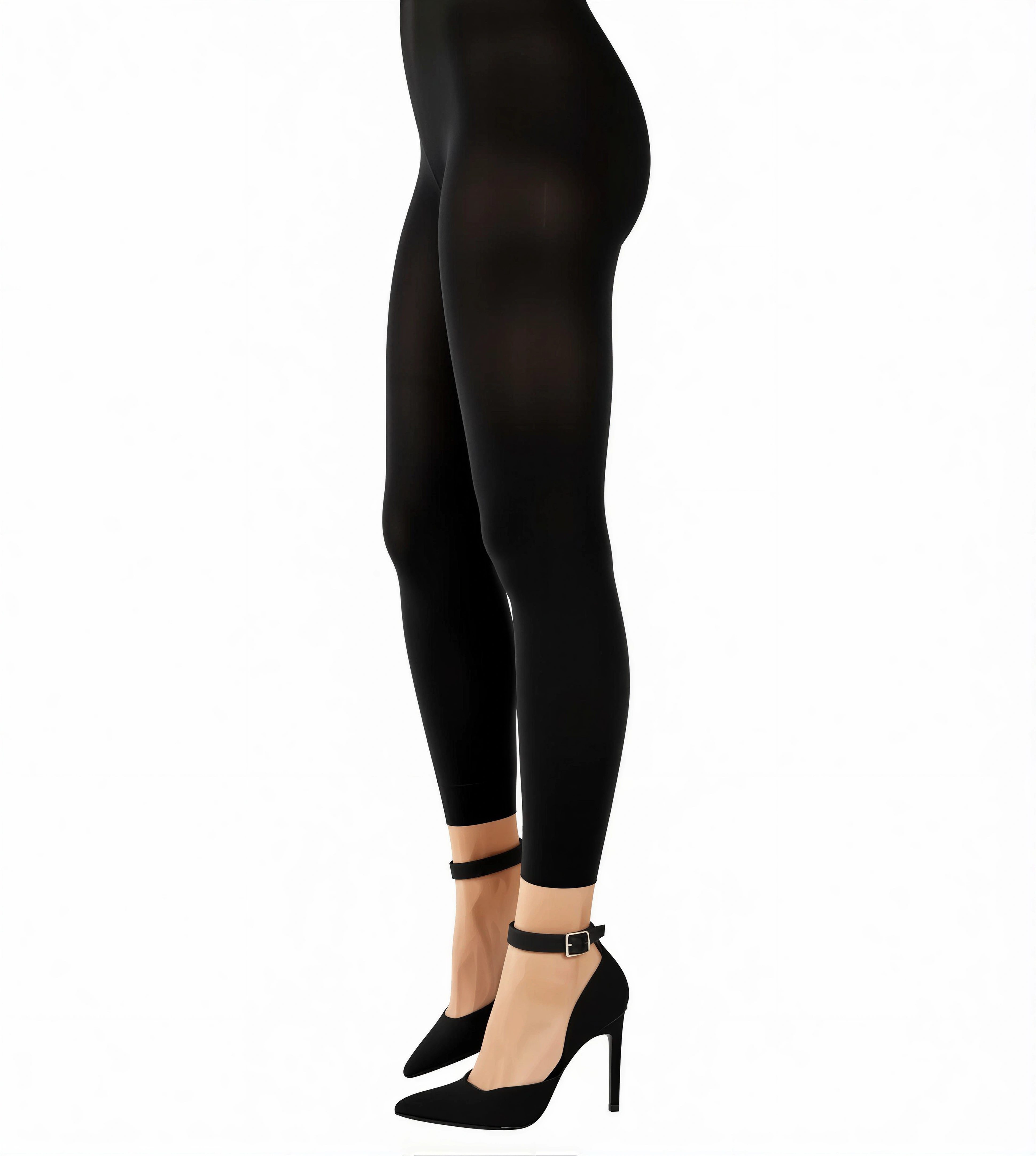 Sympatico Leggings Damen MATT (1-tlg., 1er-Pack) Blickdicht, matt