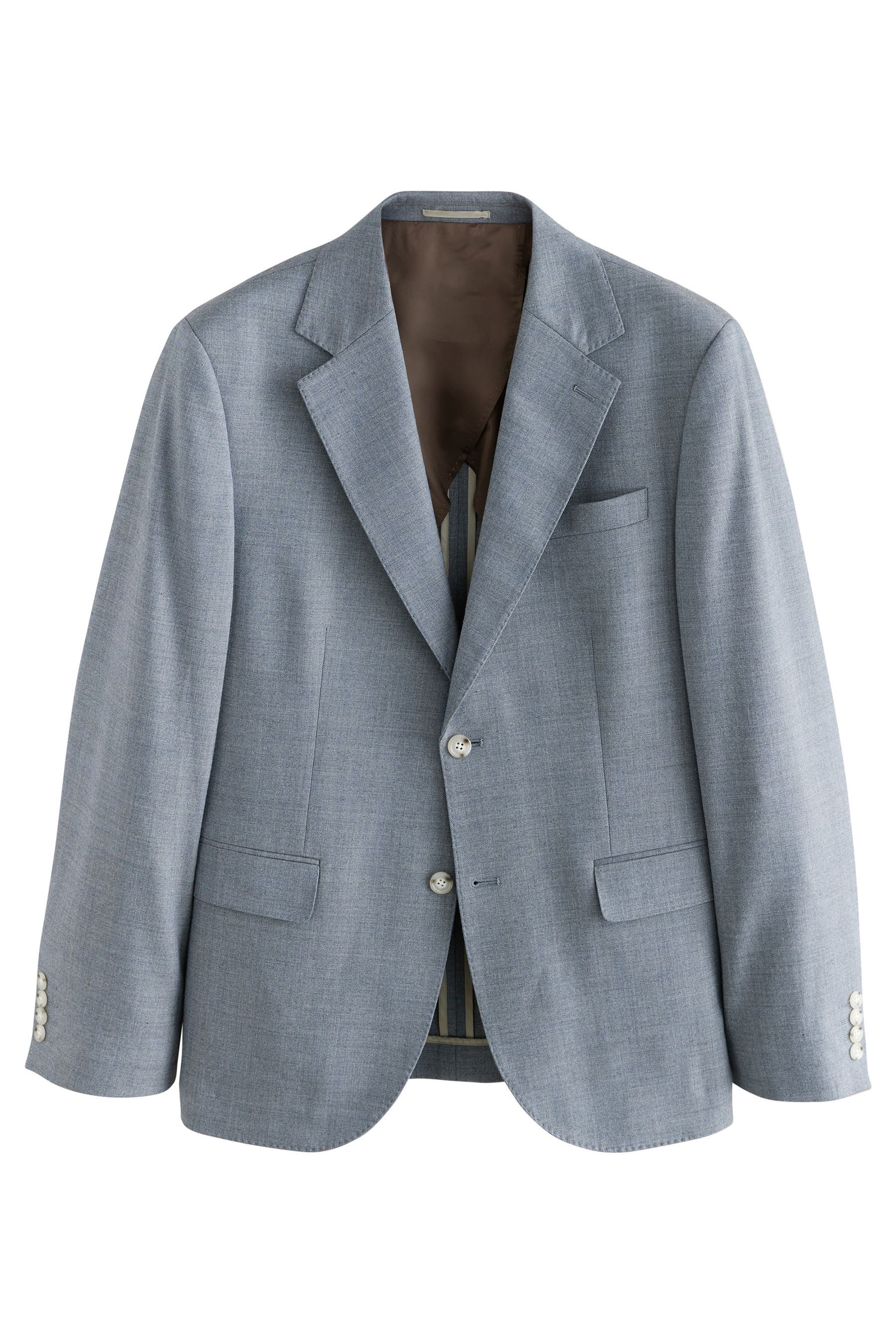 Sakko Strukturiertes Tailored Fit Anzugsakko