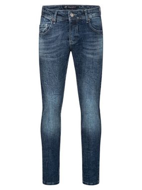 Rock Creek Regular-fit-Jeans Herren Jeans Stonewashed Blau RC-2408