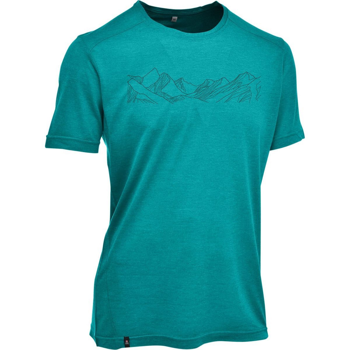 Maul Sport® Kurzarmshirt Bezau XT - Funktions-t-shirt mit Print Atmungsaktives, schnelltrocknendes Funktions-T-Shirt für Herren