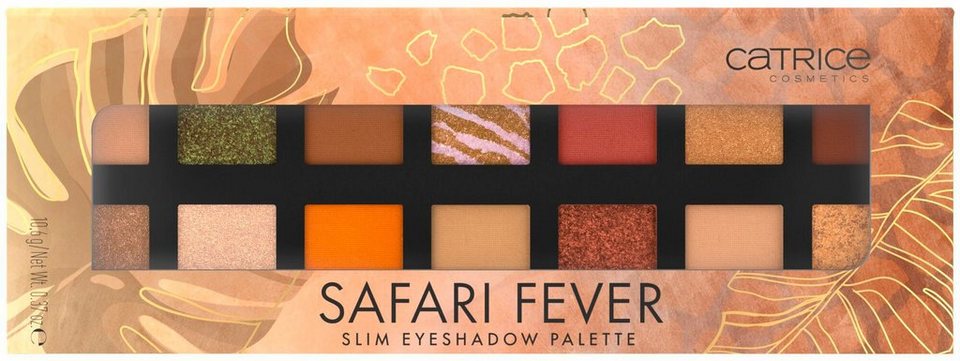 Catrice Lidschatten-Palette Slim Eyeshadow Palette, Professionelle  Lidschatten-Palette mit 14 Farben in erdigen Naturtönen