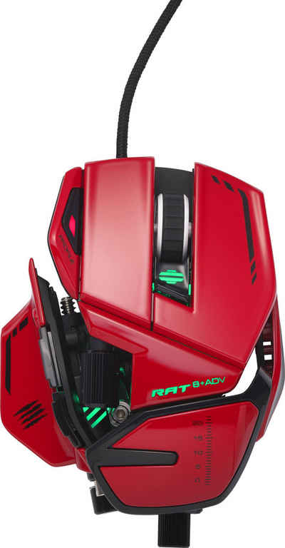 Mad Catz MAD CATZ R.A.T. 8+ ADV Kabelgebunden Gaming-Maus Optisch Ergonomisc... Maus
