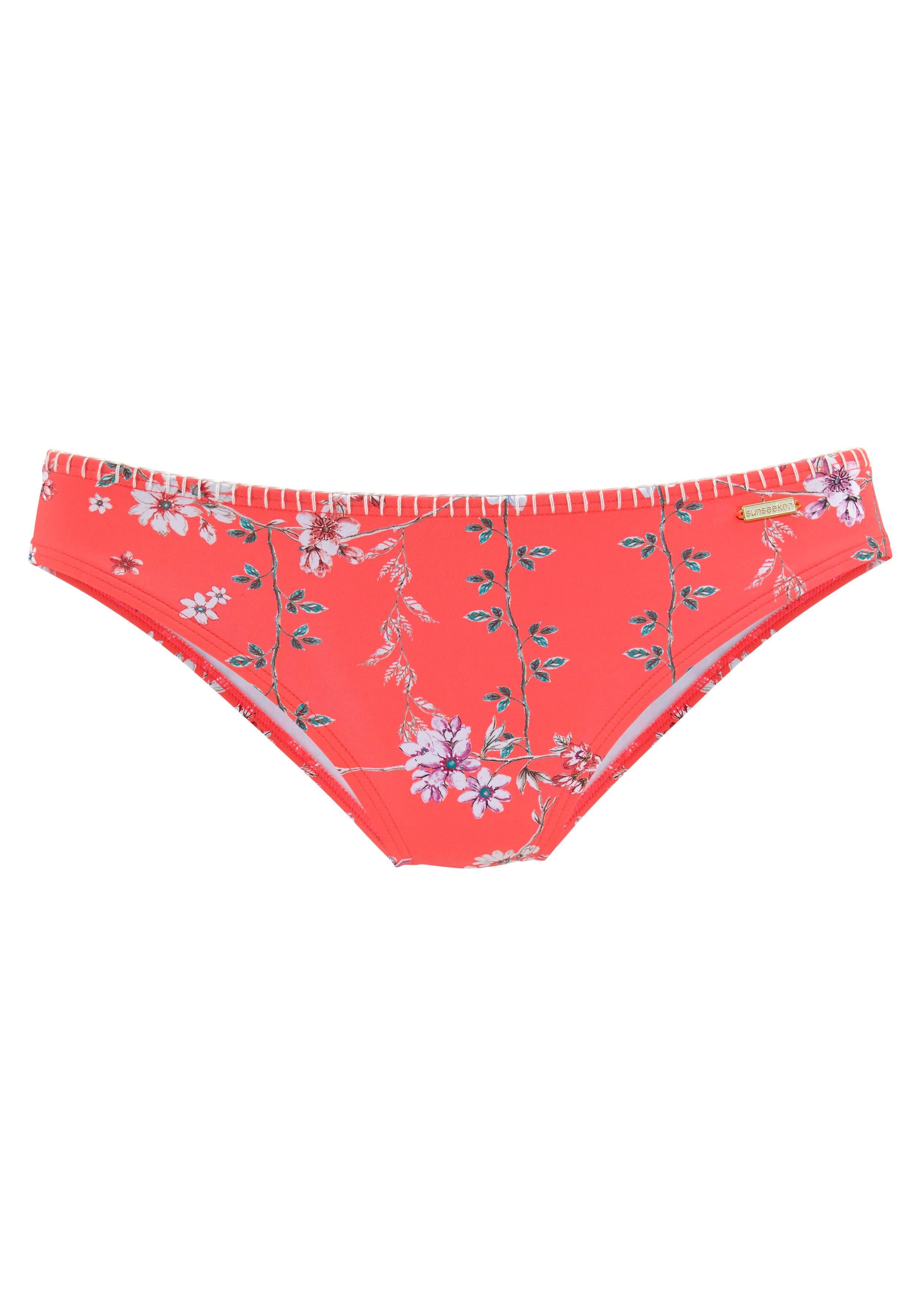 Sunseeker Bikini-Hose Ditsy mit Häkelkante günstig online kaufen