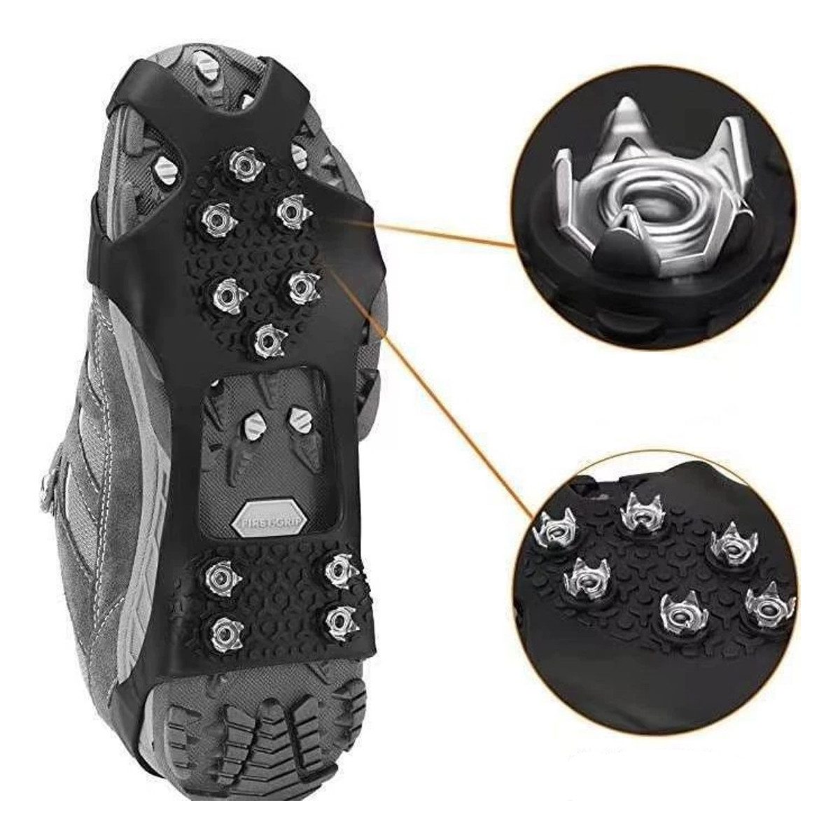 FELIXLEO Spikes Schuhspikes, Schuhkrallen, Steigeisen aus kältebeständigem Material (1-tlg)