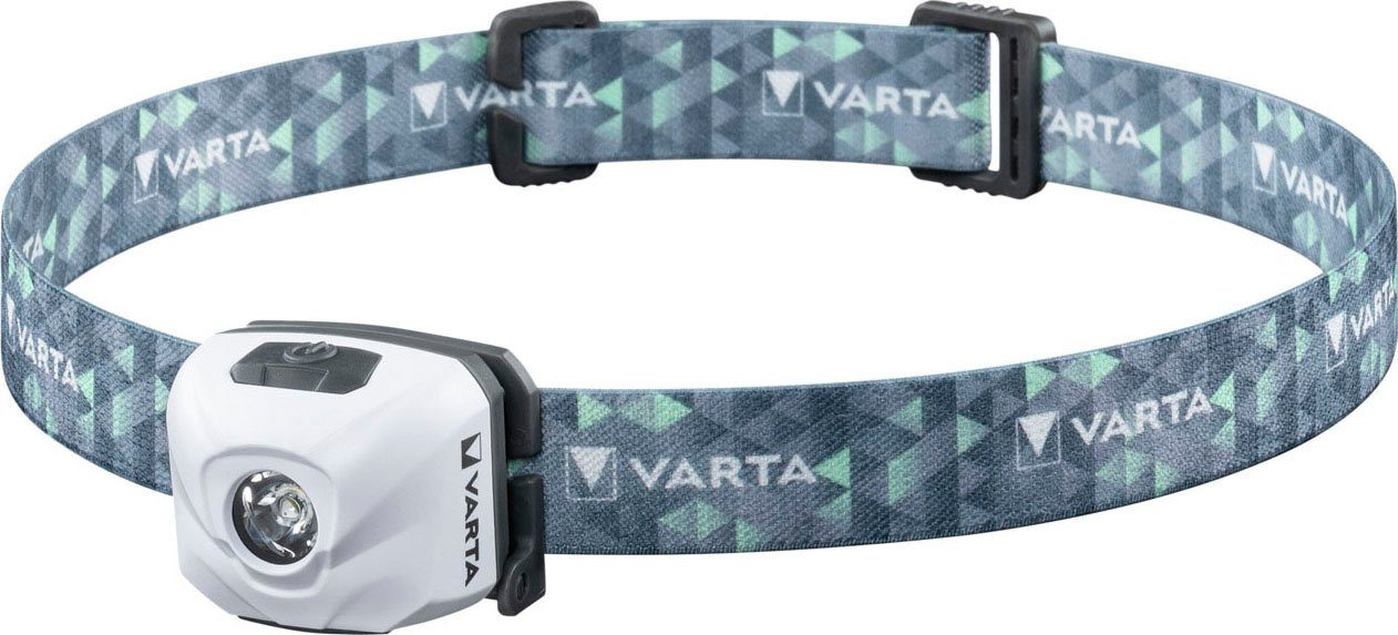 VARTA Taschenlampe Outdoor Sports Ultralight H30R (1-St), aufladbare Stirnleuchte mit Tastensperre und Speicherfunktion