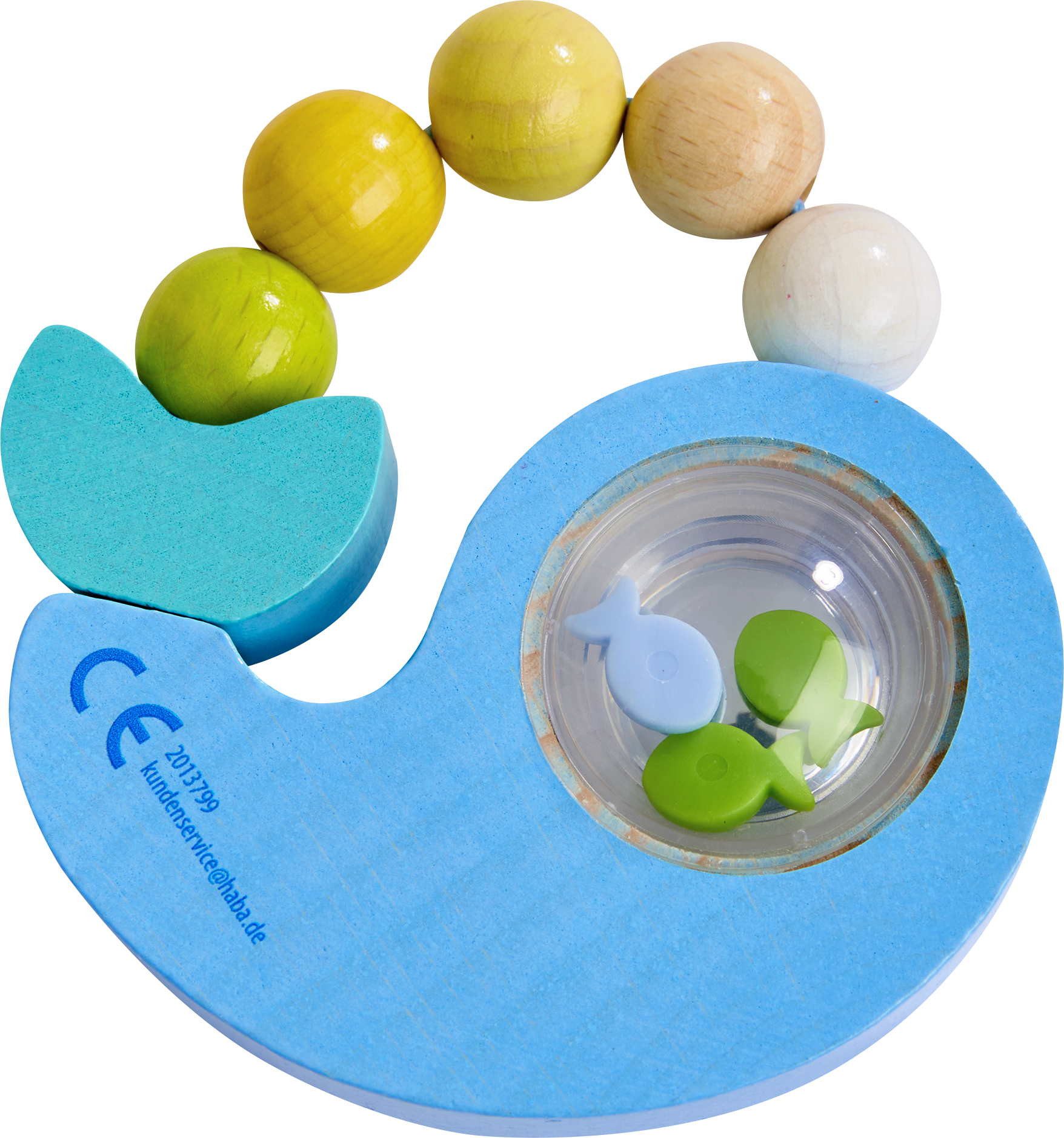 Haba Rassel Babywelt Rasselgreifling Wal 2013799001