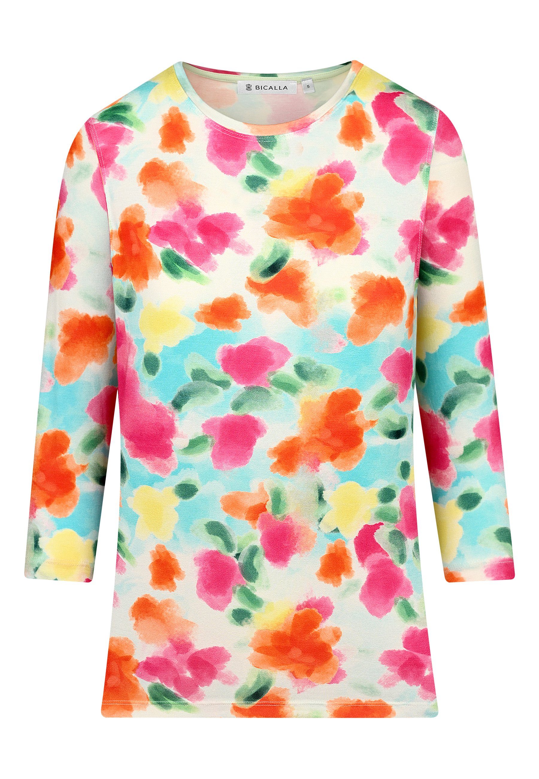 BICALLA T-Shirt Shirt Aqua Print - günstig online kaufen