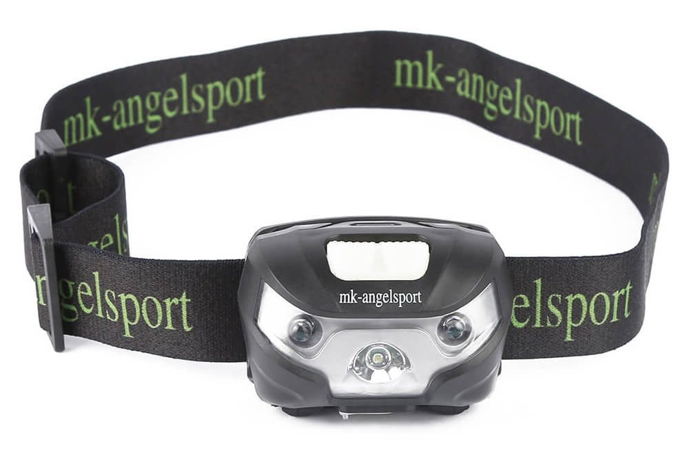 MK Angelsport Kopflampe MK USB Kopflampe Stirnlampe wiederaufladbar
