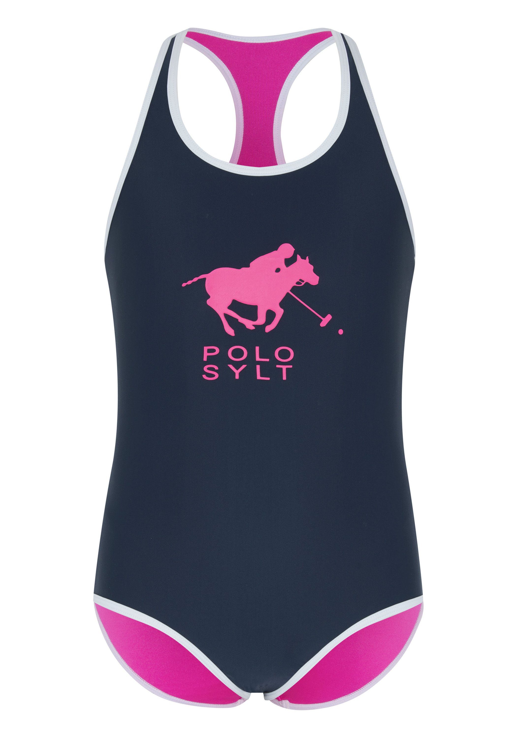 Polo Sylt Badeanzug mit Logo-Print