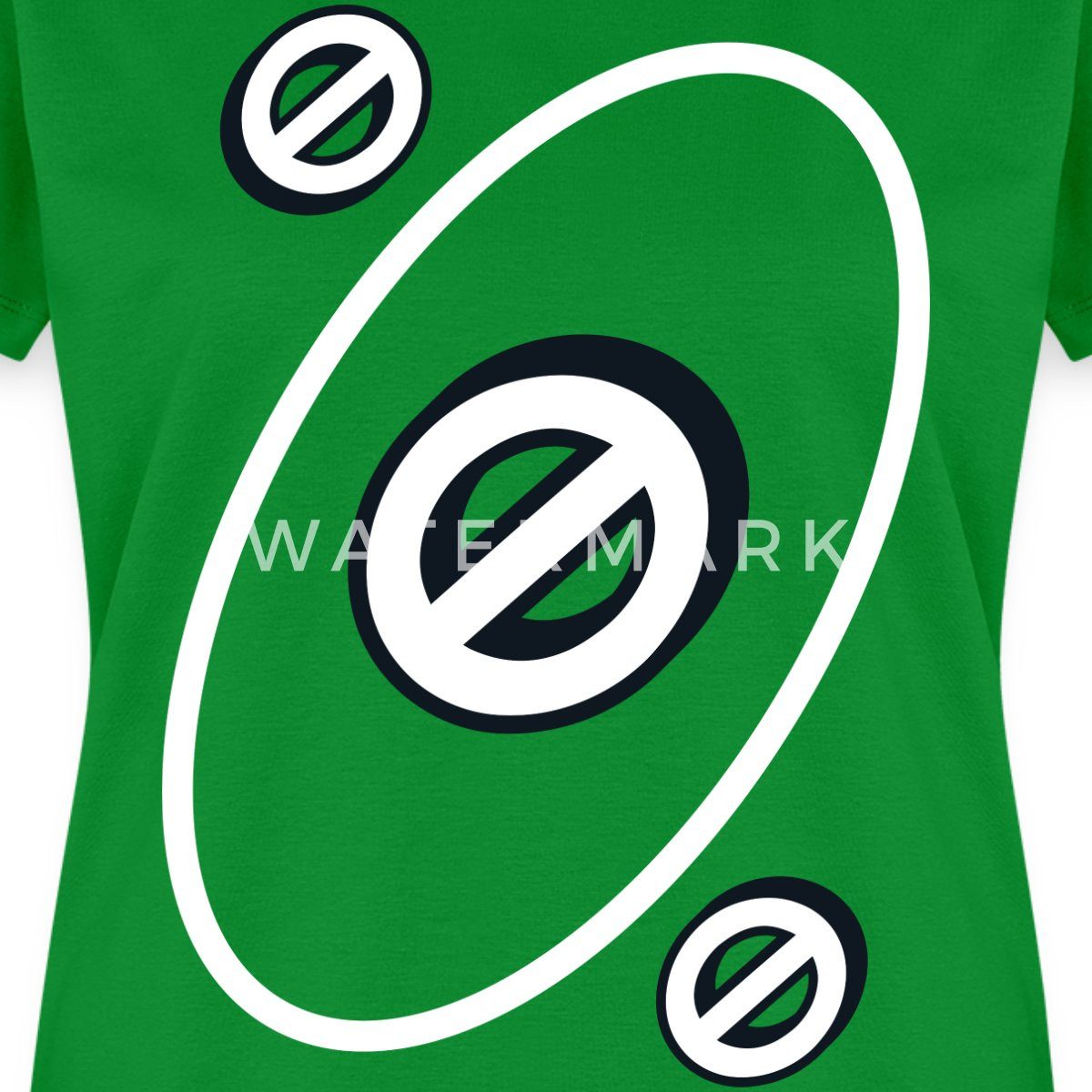 Spreadshirt T-Shirt UNO Karten Kostüm Aussetzen-Karte Karneval Frauen Premi günstig online kaufen