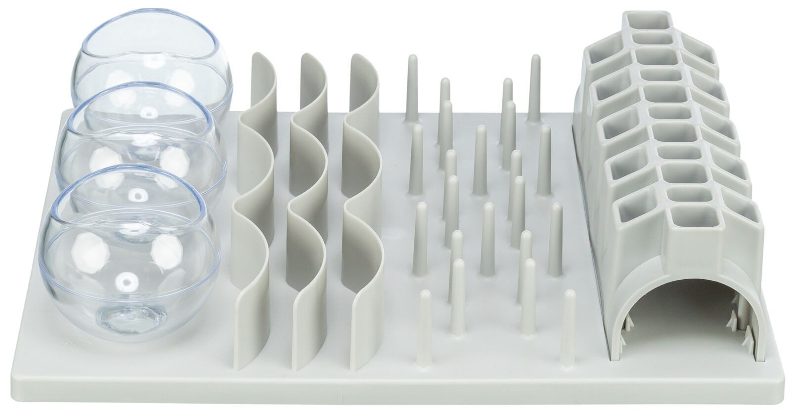 TRIXIE Tier-Intelligenzspielzeug Fun Board XXL - diverse - 30 × 40 cm, Kunststoff