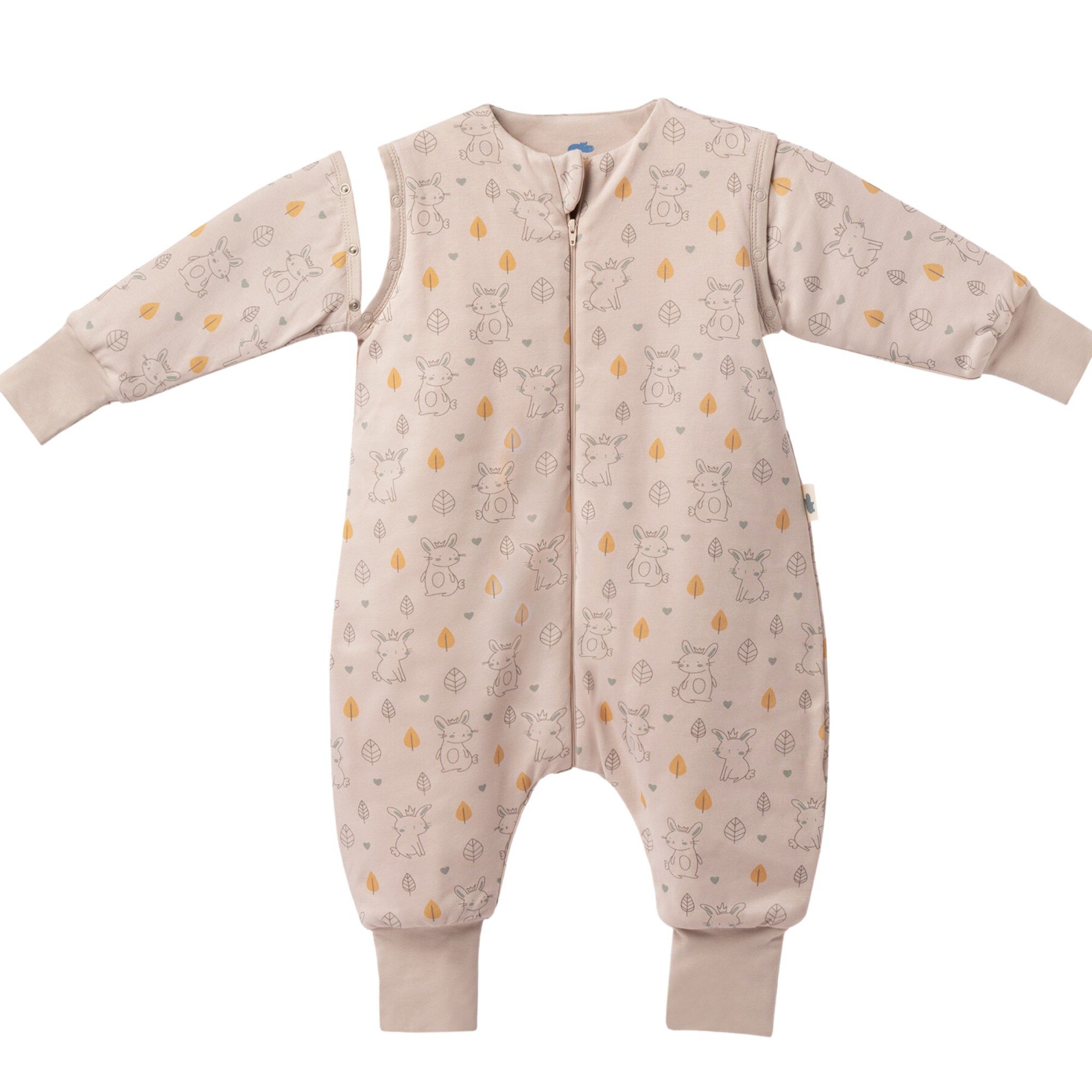Babyschlafsack 2.5 TOG mit Füßen, Bio Baumwolle