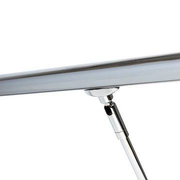 Stagg Tisch-Tageslichtlampe LED- Klavierlampe Chrom, Batterie- oder Netzbetrieb, LED-Klavier- o...