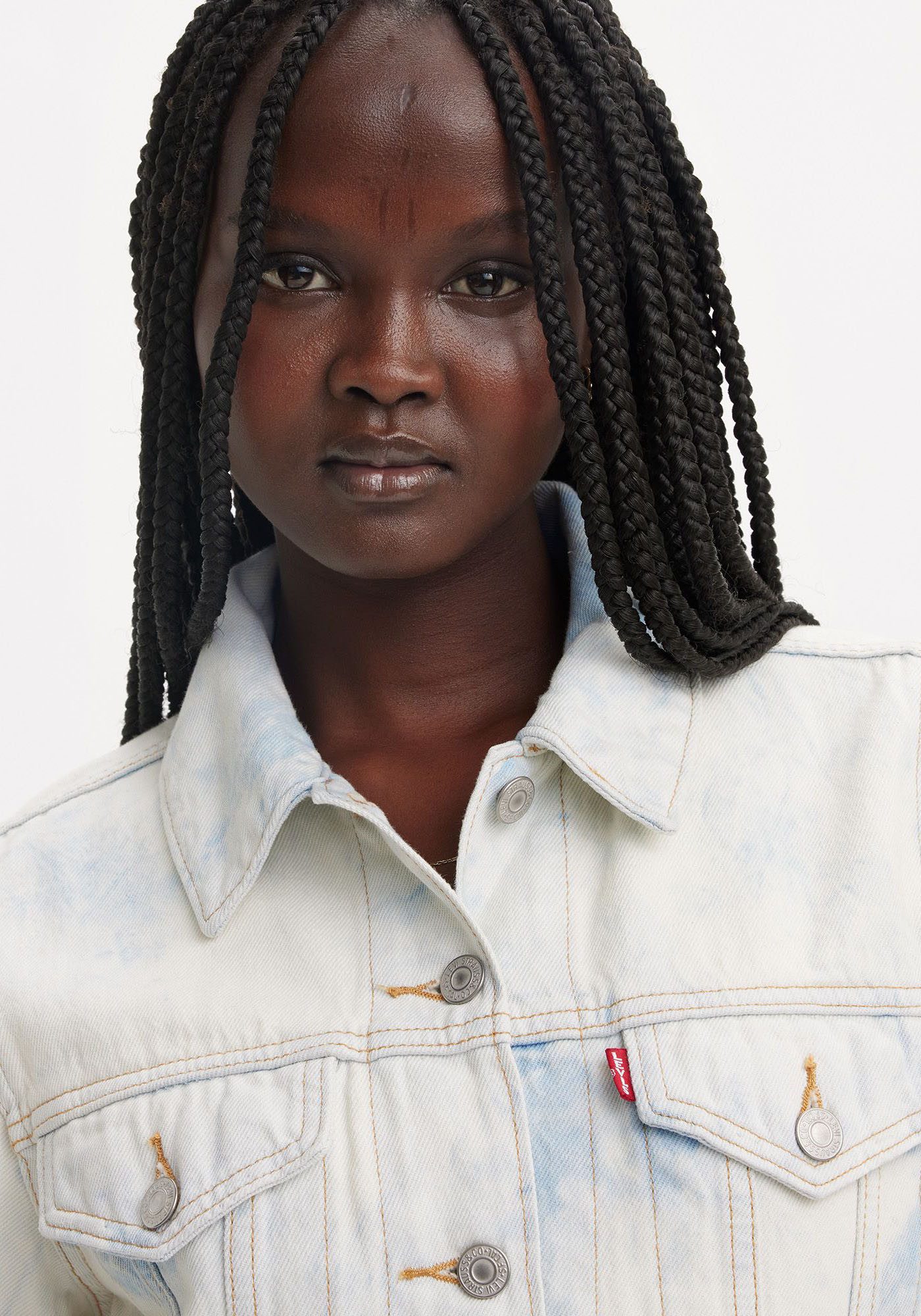 Levi's® Jeansjacke ORIGINAL TRUCKER in Batik-Optik