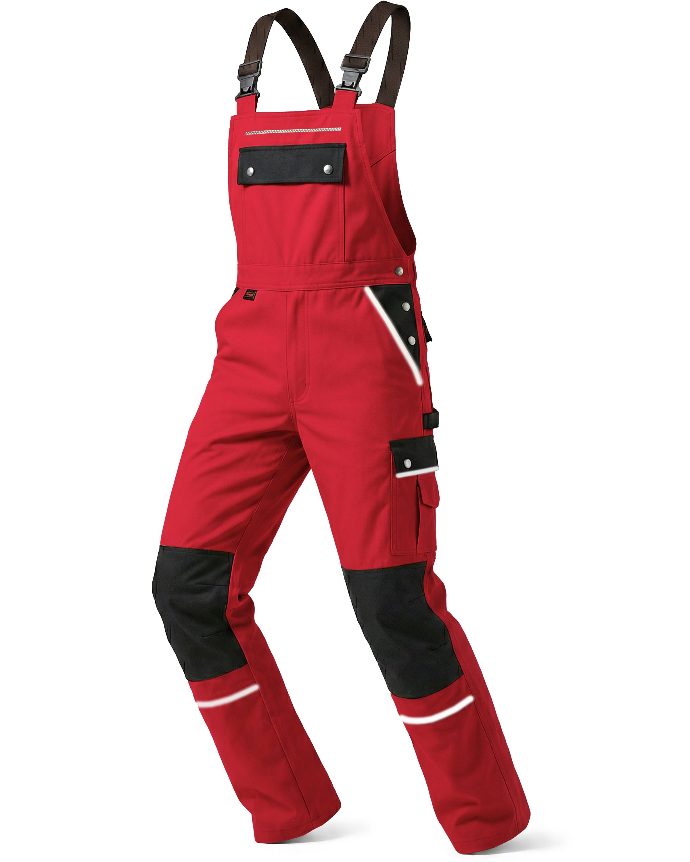 TMG International Arbeitslatzhose Latzhose Arbeitshose Cargohose Overall Blaumann