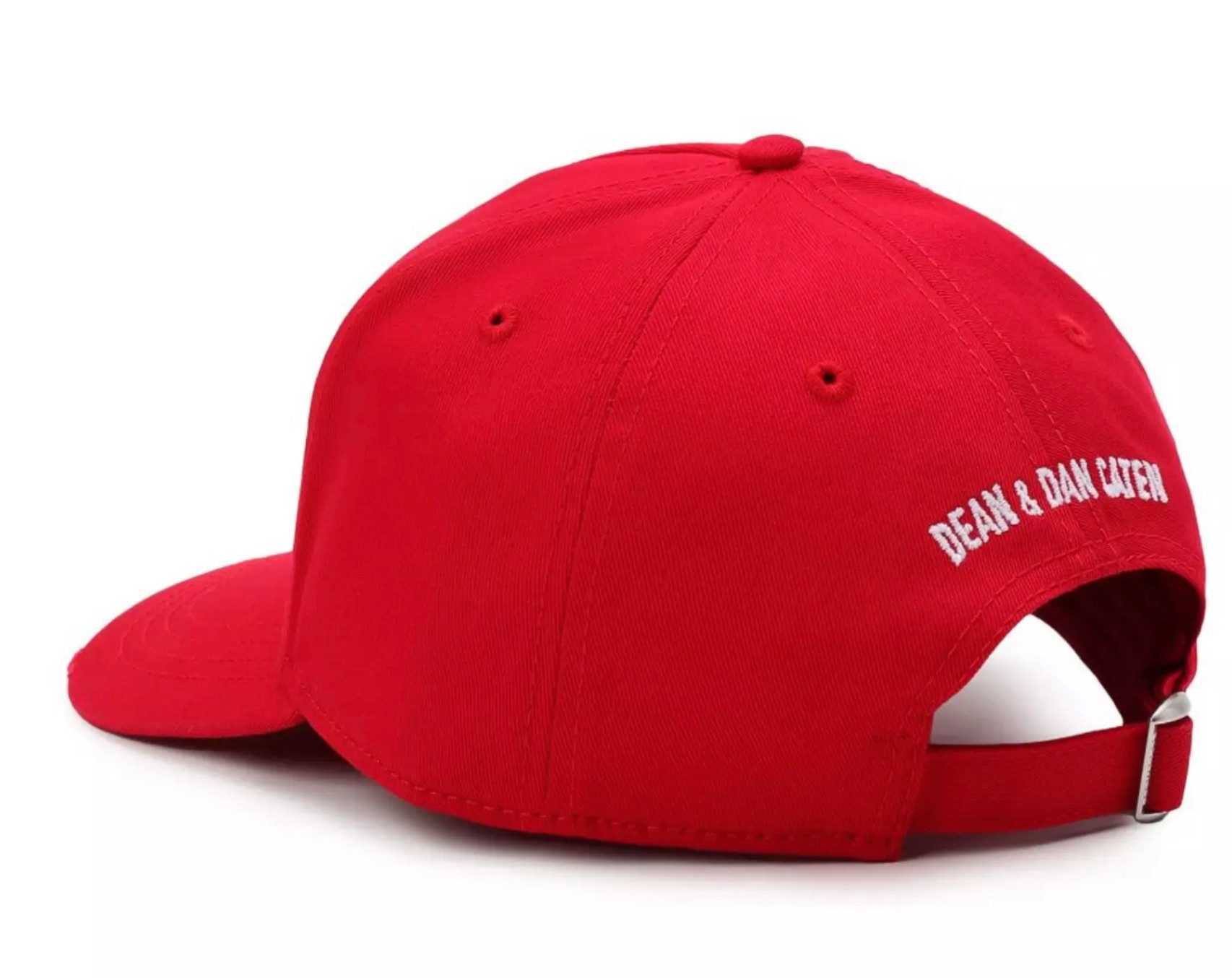 Dsquared2 Baseball Cap BE ICON BE COOL Spray-Effekt Baseballkappe Kappe Cap Distressed-Details auf der Spitze