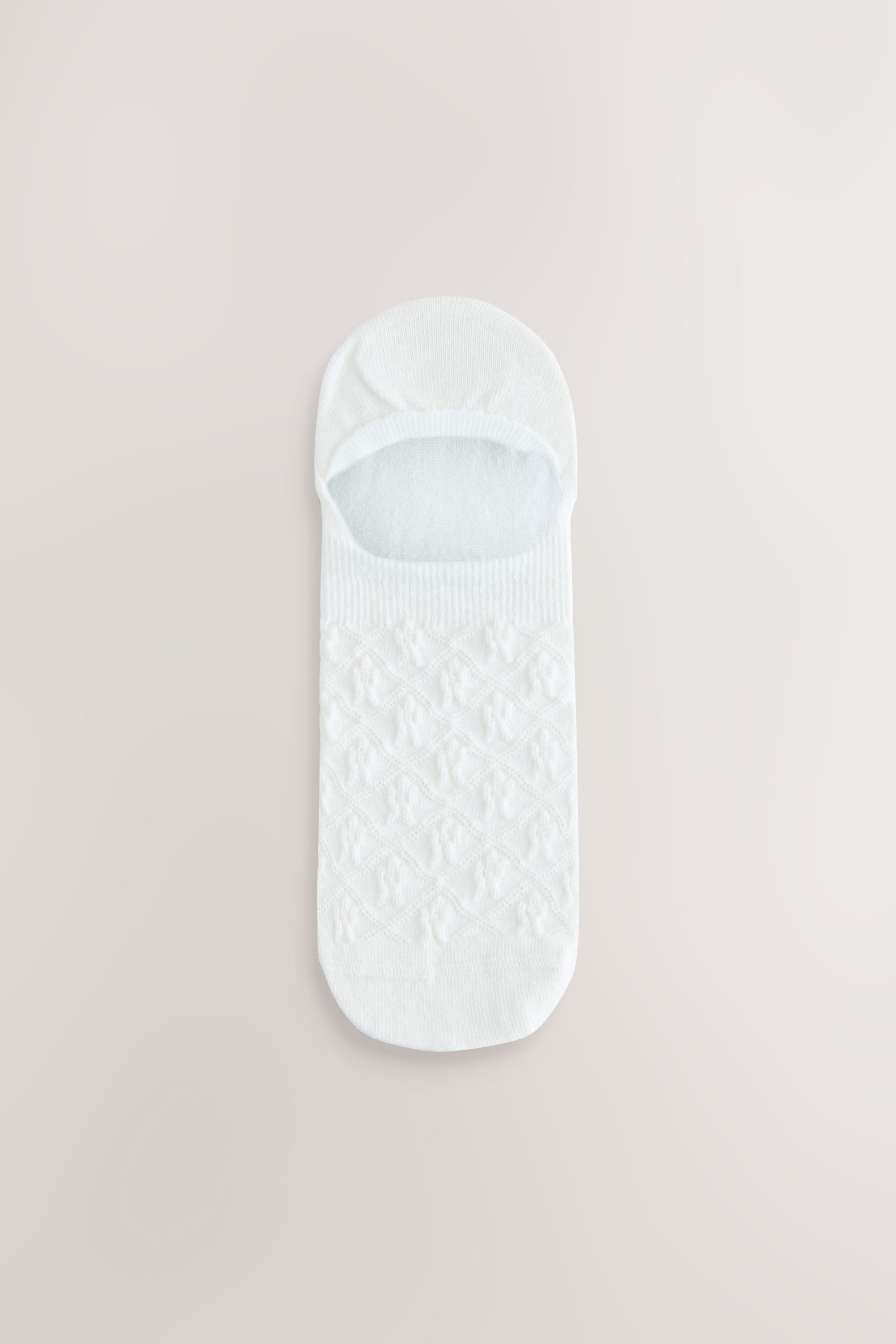 Next Basicsocken Füßlinge mit Herz/Blumen-Muster, 4er-Pack (1-Paar)