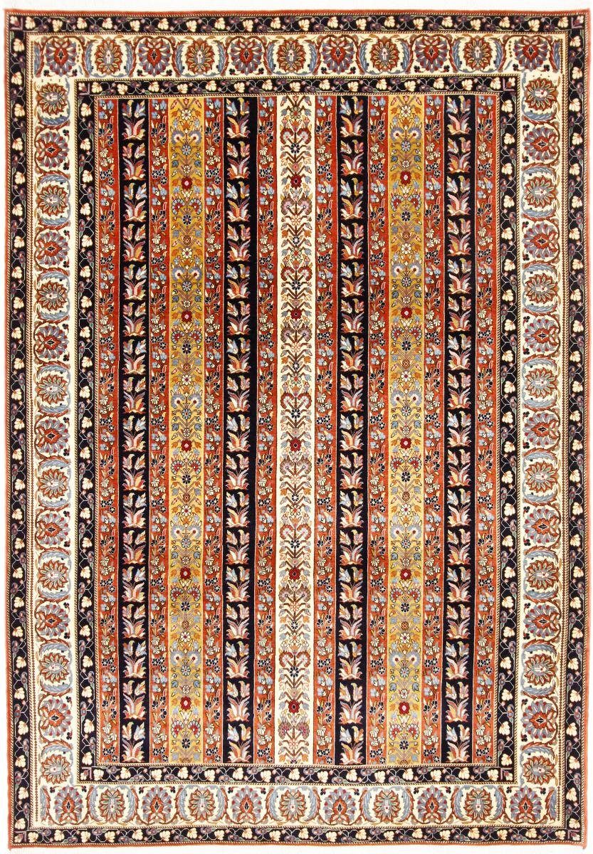 Orientteppich Ghashghai 204x295 Handgeknüpfter Orientteppich / Perserteppich, Nain Trading, rechteckig, Höhe: 12 mm