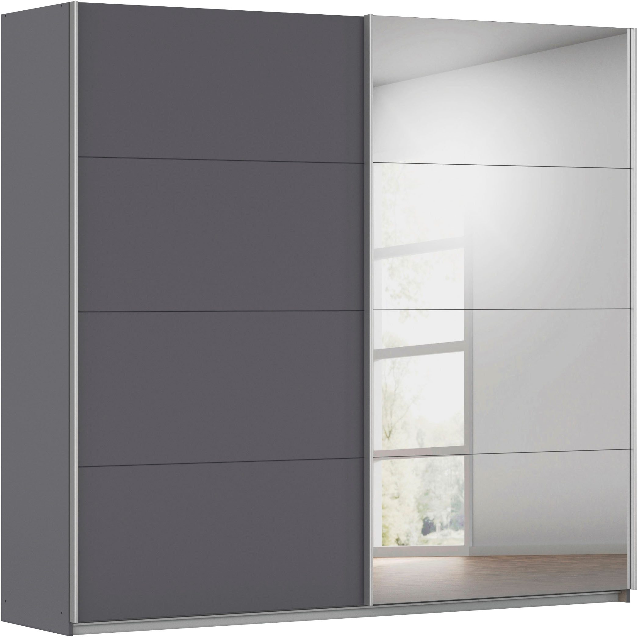 OTTO home Kleiderschrank Mehrzweckschrank Schwebetürenschrank Mietswohnung Schlafzimmer CORTONA (erhältlich in Breite: 136/181/203/226/271/315/360 cm, Höhe: 210/229 cm) in 3 Ausstattungen BASIC/CLASSIC/PREMIUM (SOFT-CLOSE) MADE IN GERMANY