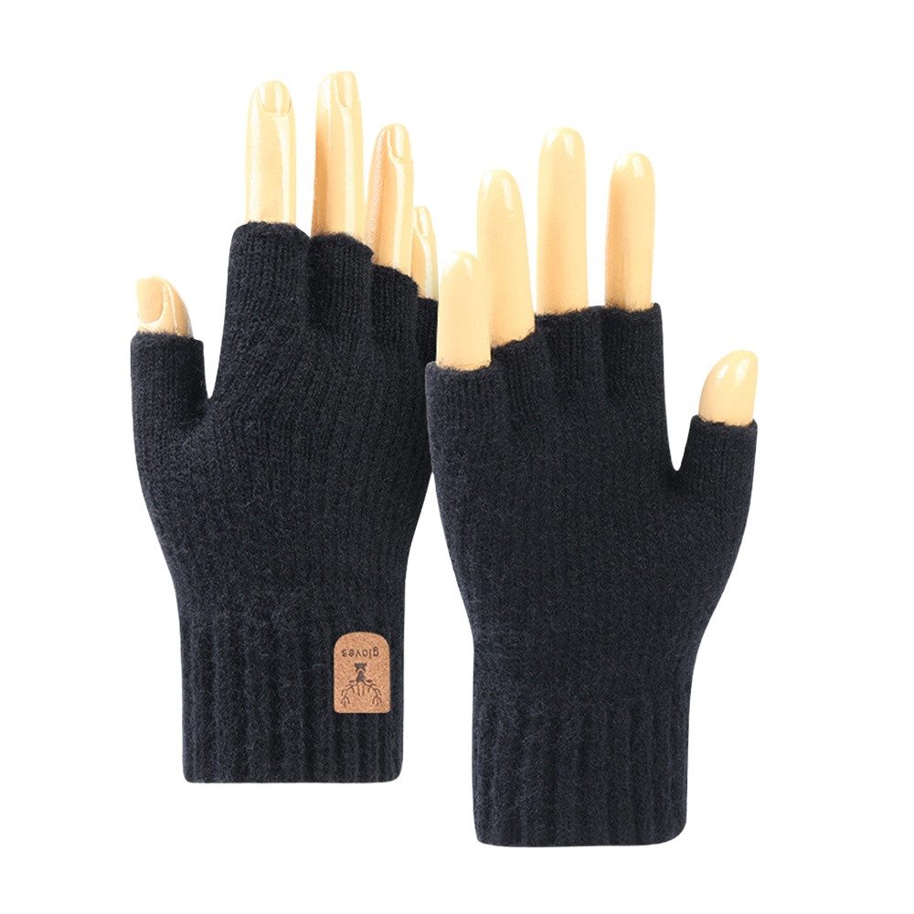 Coonoor Strickhandschuhe Winterhandschuhe mit Fleecefutter,Touchscreen Ther günstig online kaufen